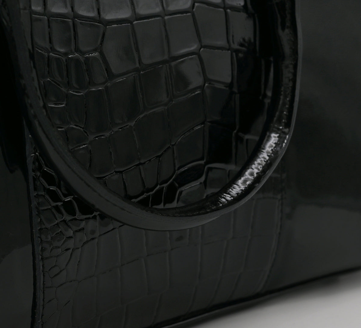 Croco Elitaire Ladies Bag Black (CE01)