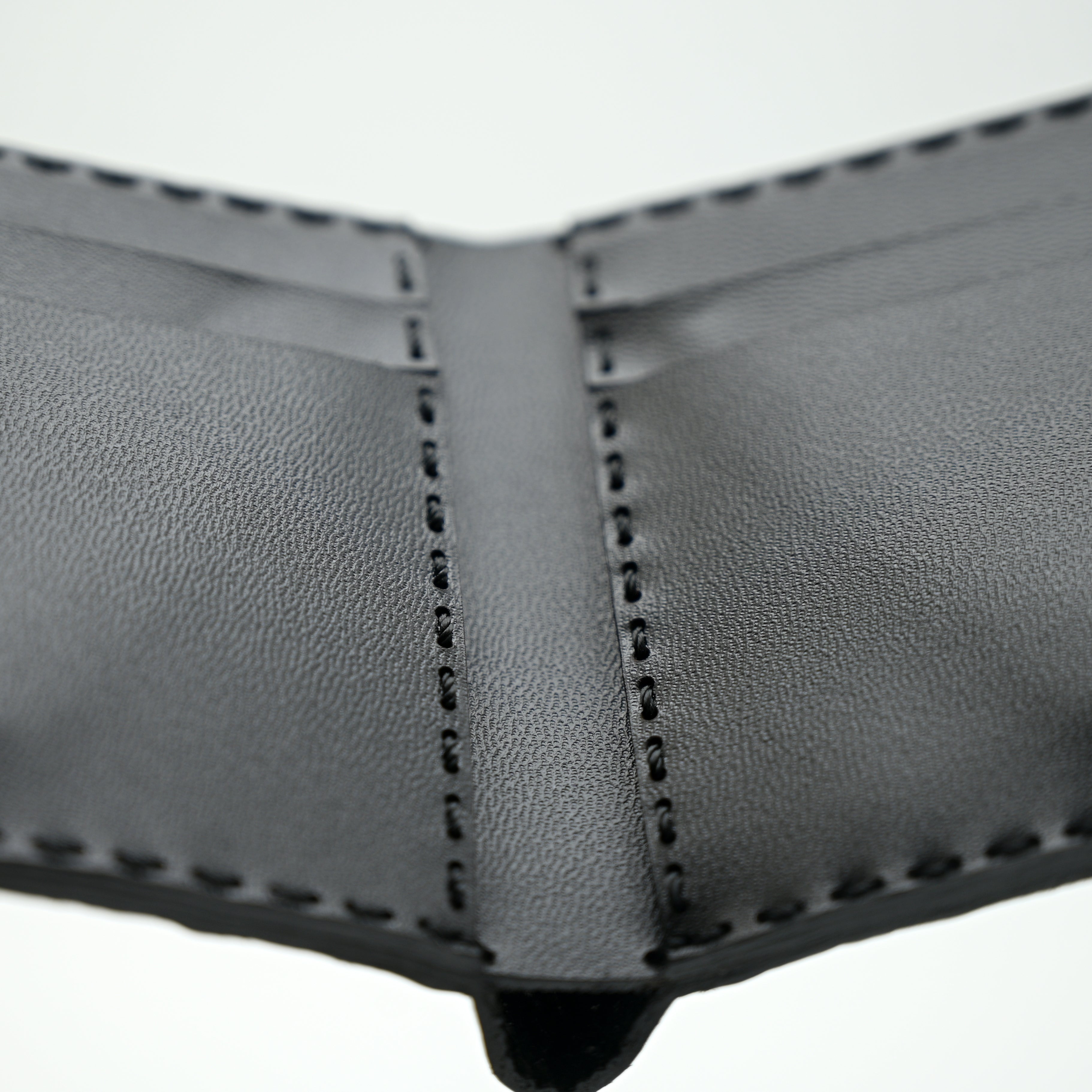 Crocodile Pattent Leather Bifold Wallet
