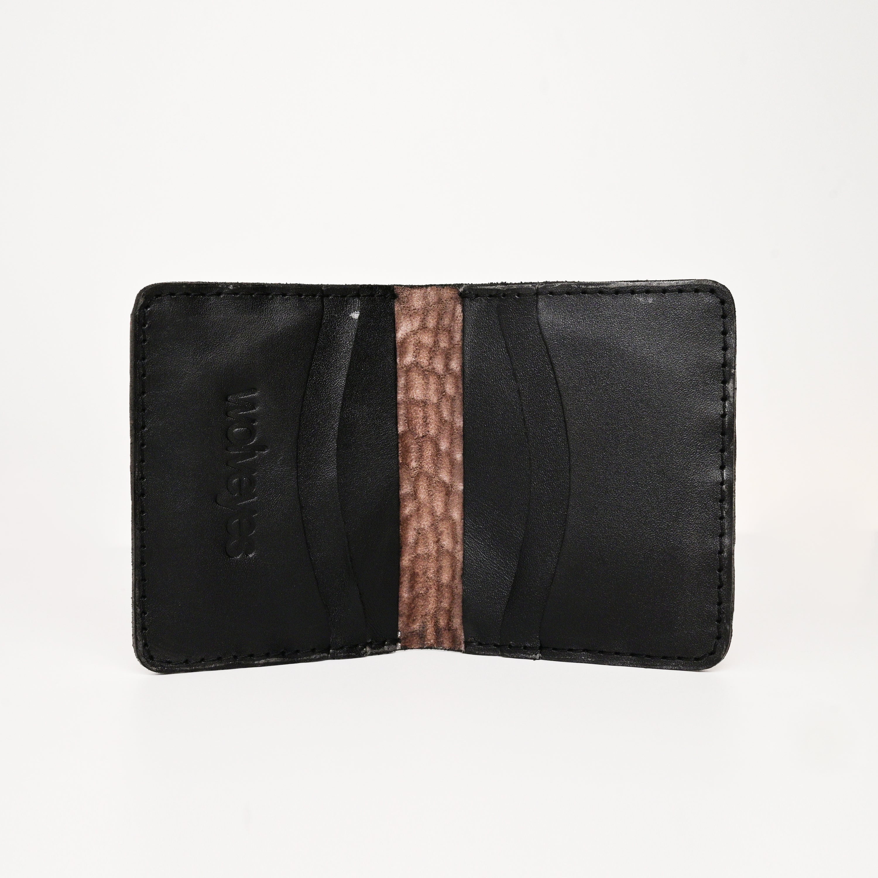 Crocodile Pattent Leather card Wallet