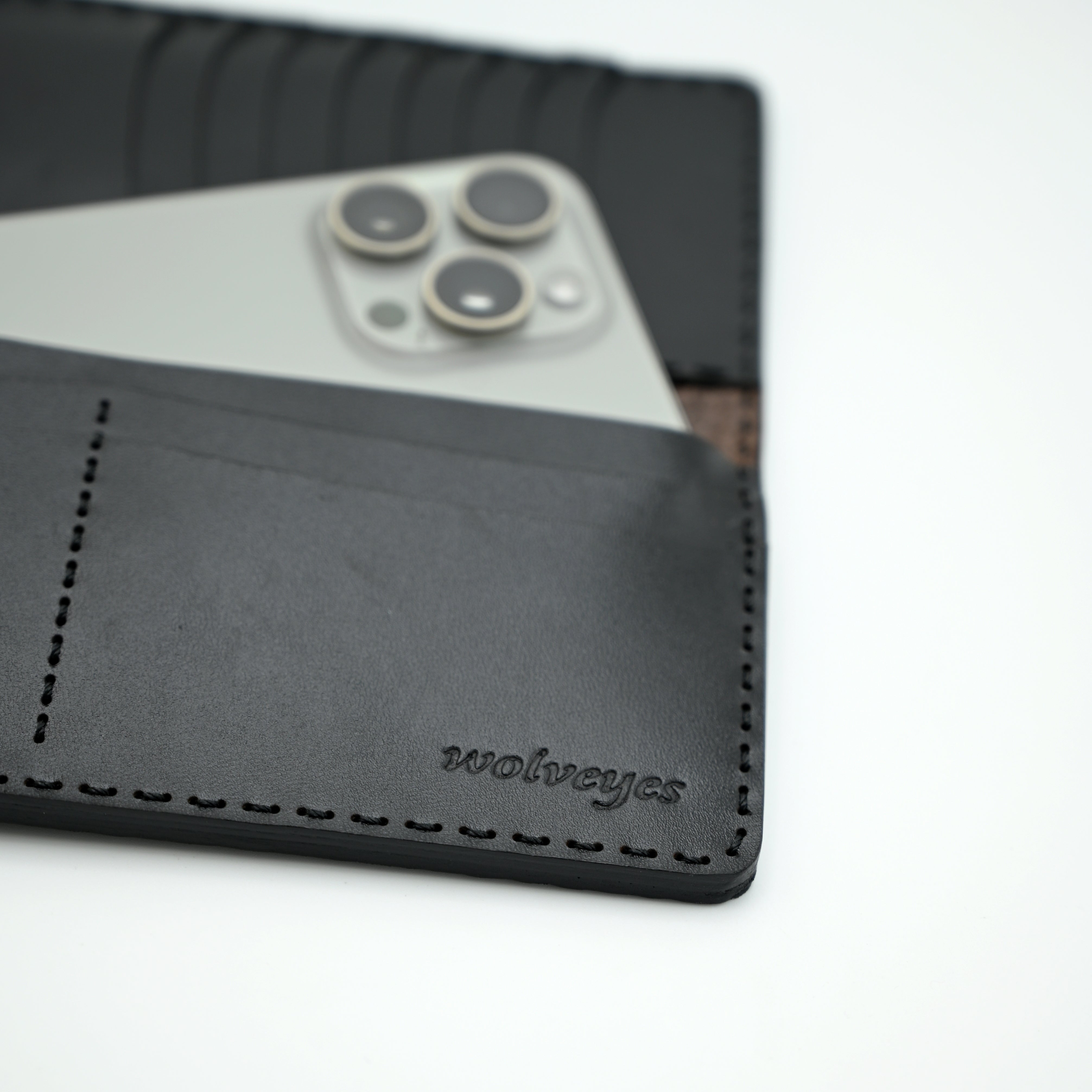 Crocodile Pattent Long Leather Wallet