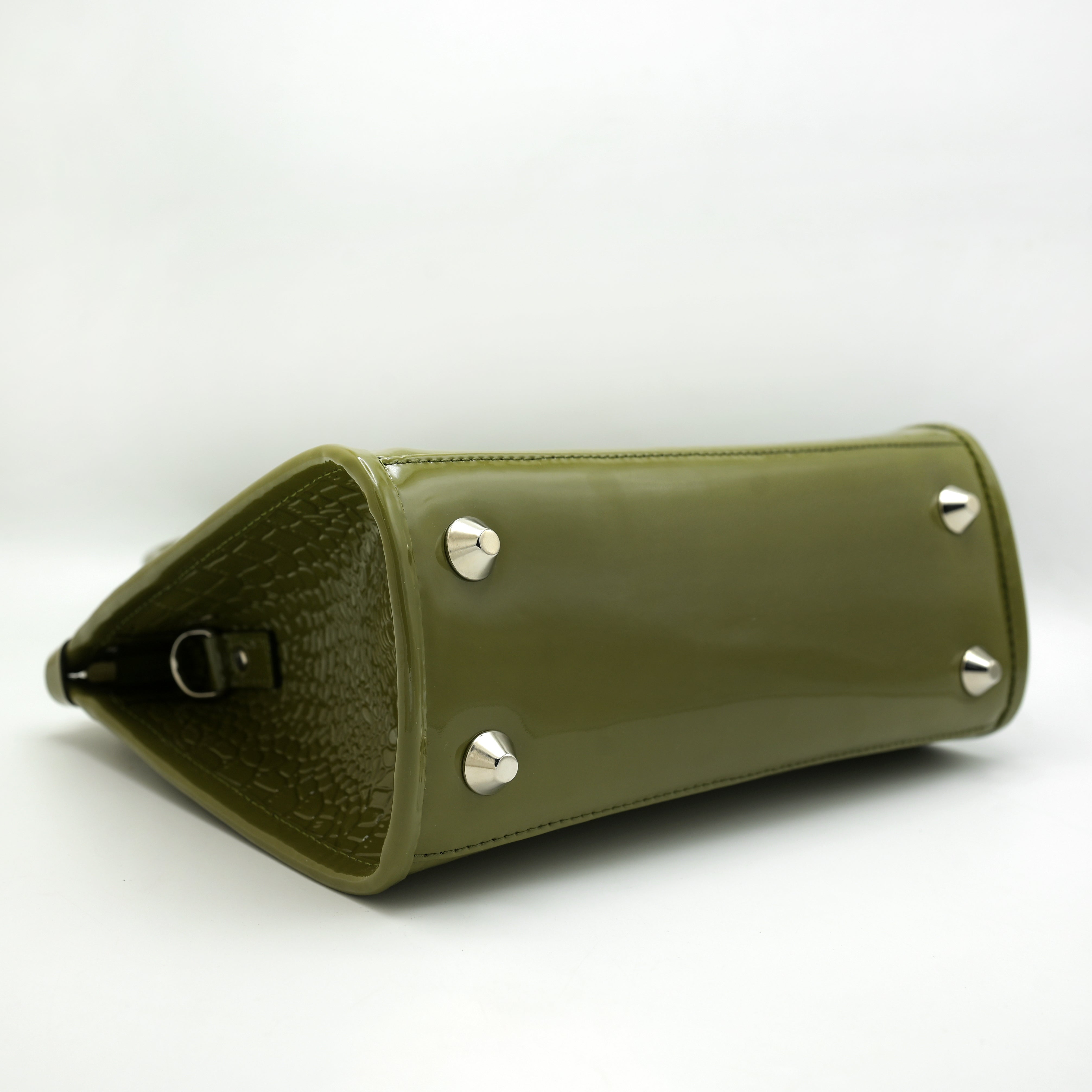 Crocodile Pattent luxury ladies bag LB01