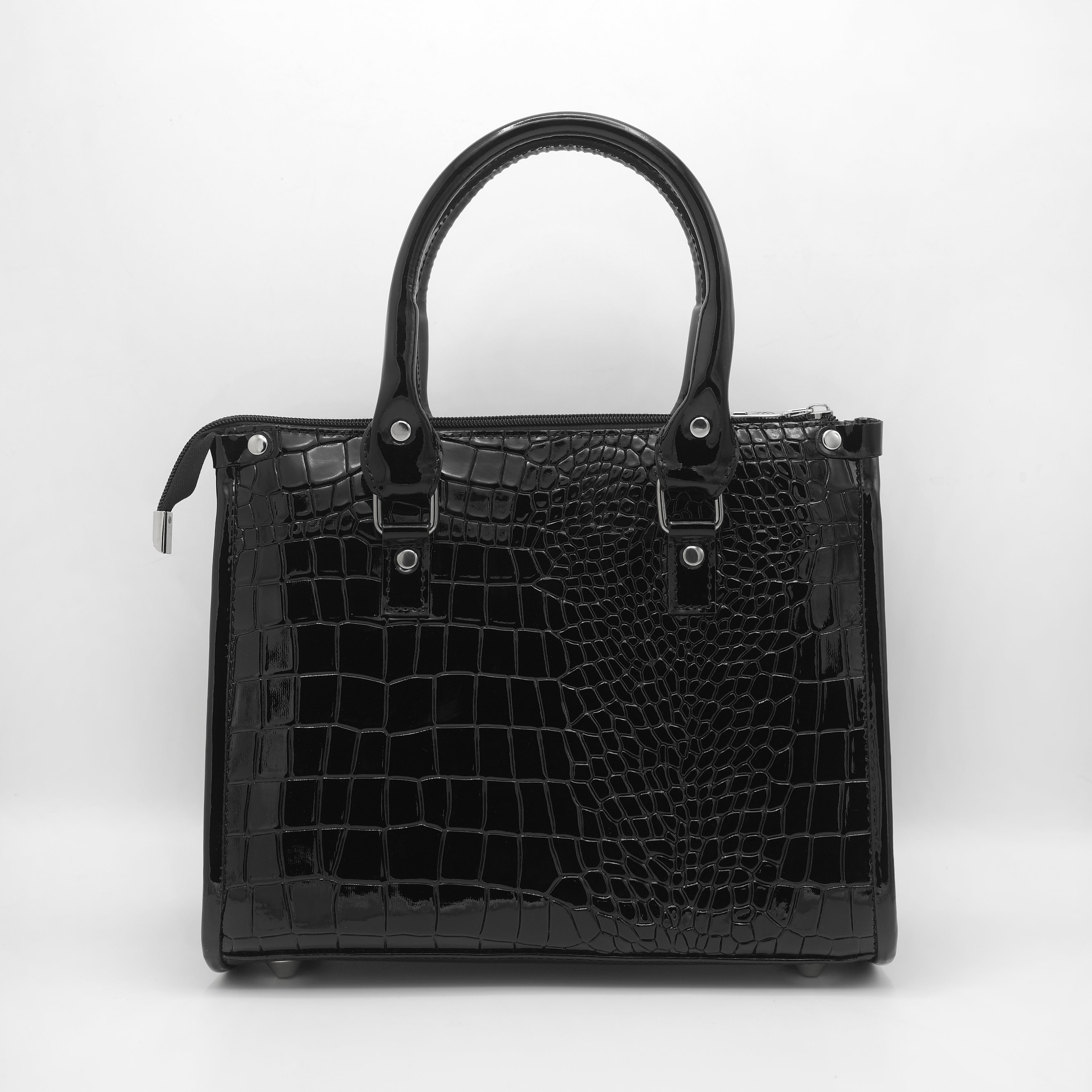 Crocodile Pattent luxury ladies bag LB02