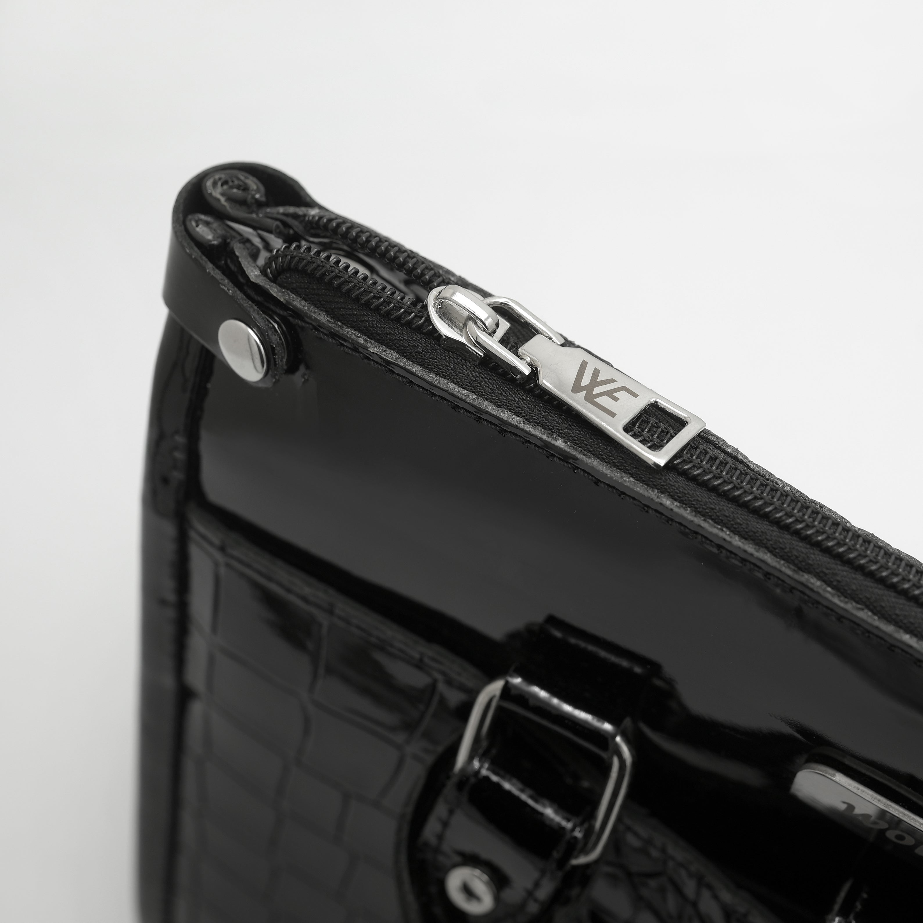 Crocodile Pattent luxury ladies bag LB02