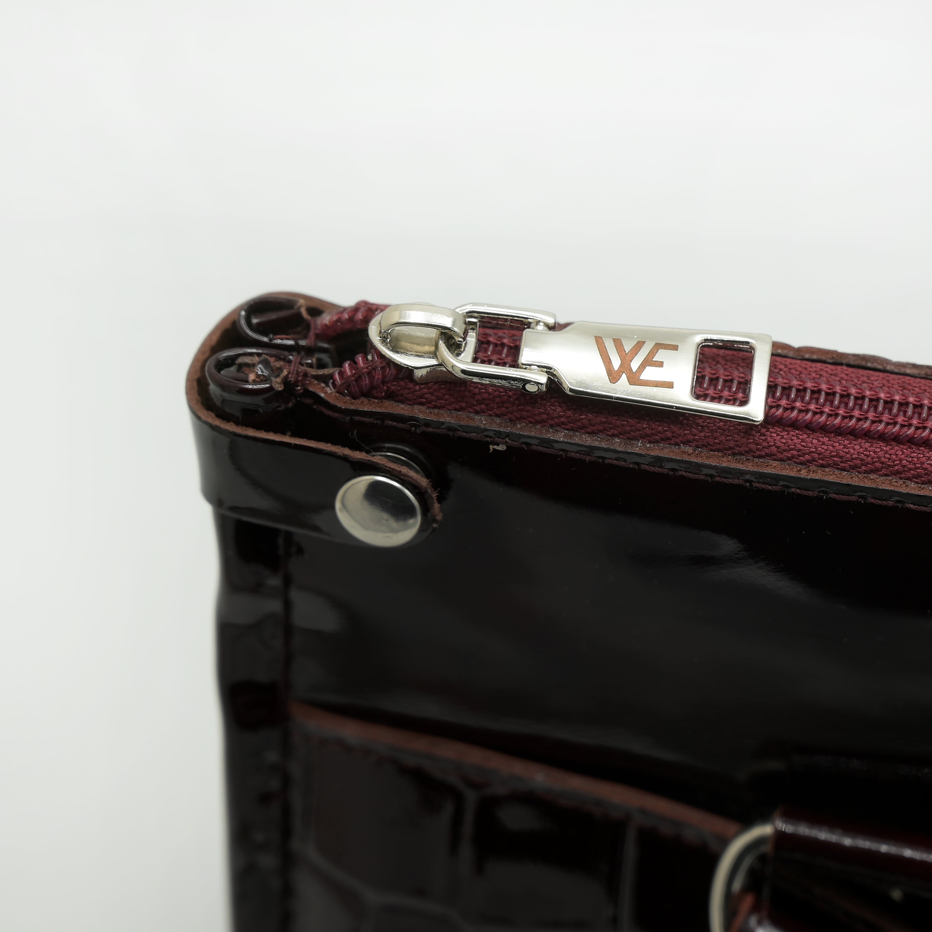 Crocodile Pattent luxury ladies bag LB03