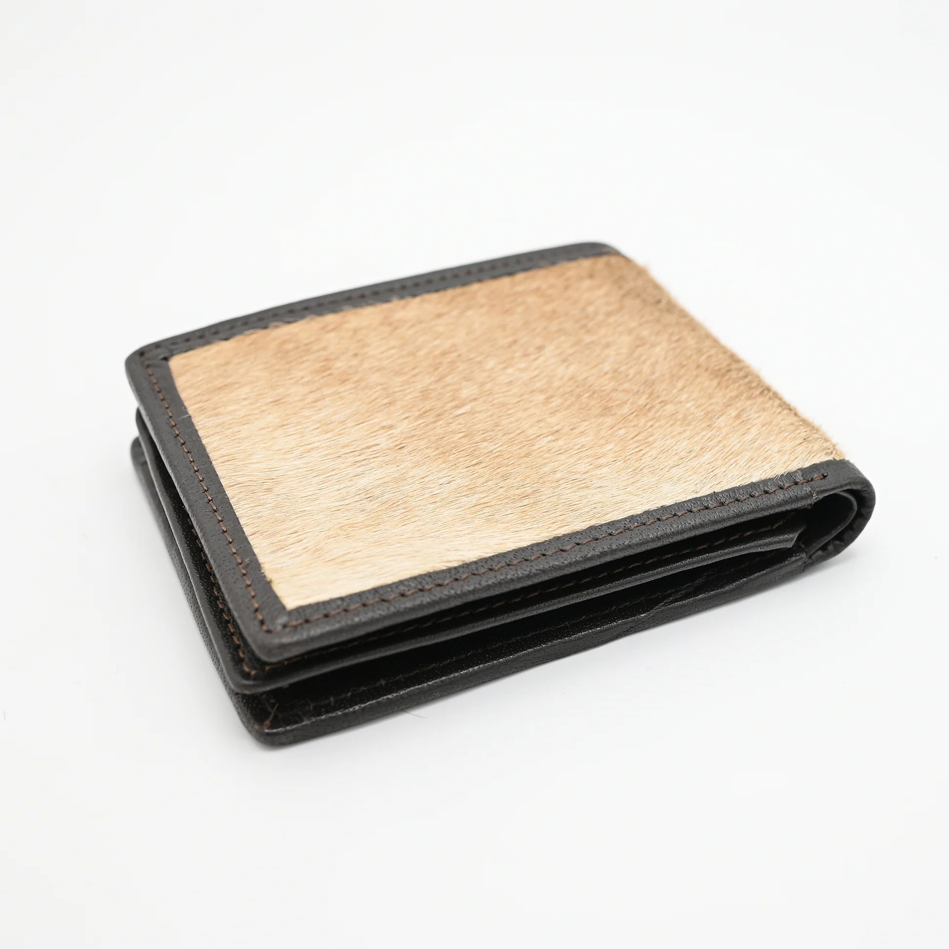 Hair on bifold wallet