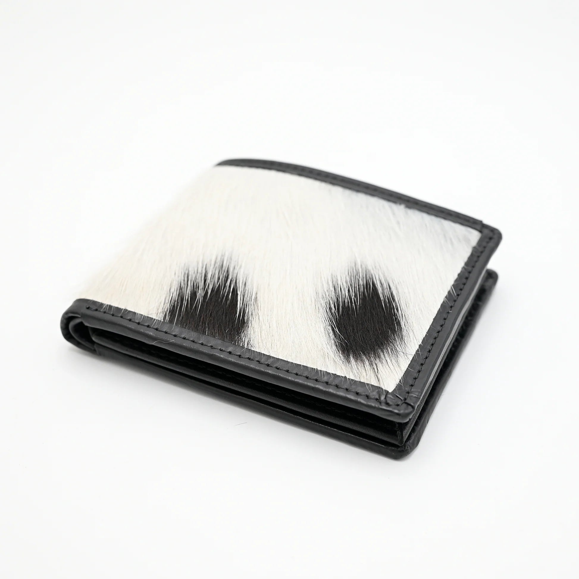 Hair on bifold wallet