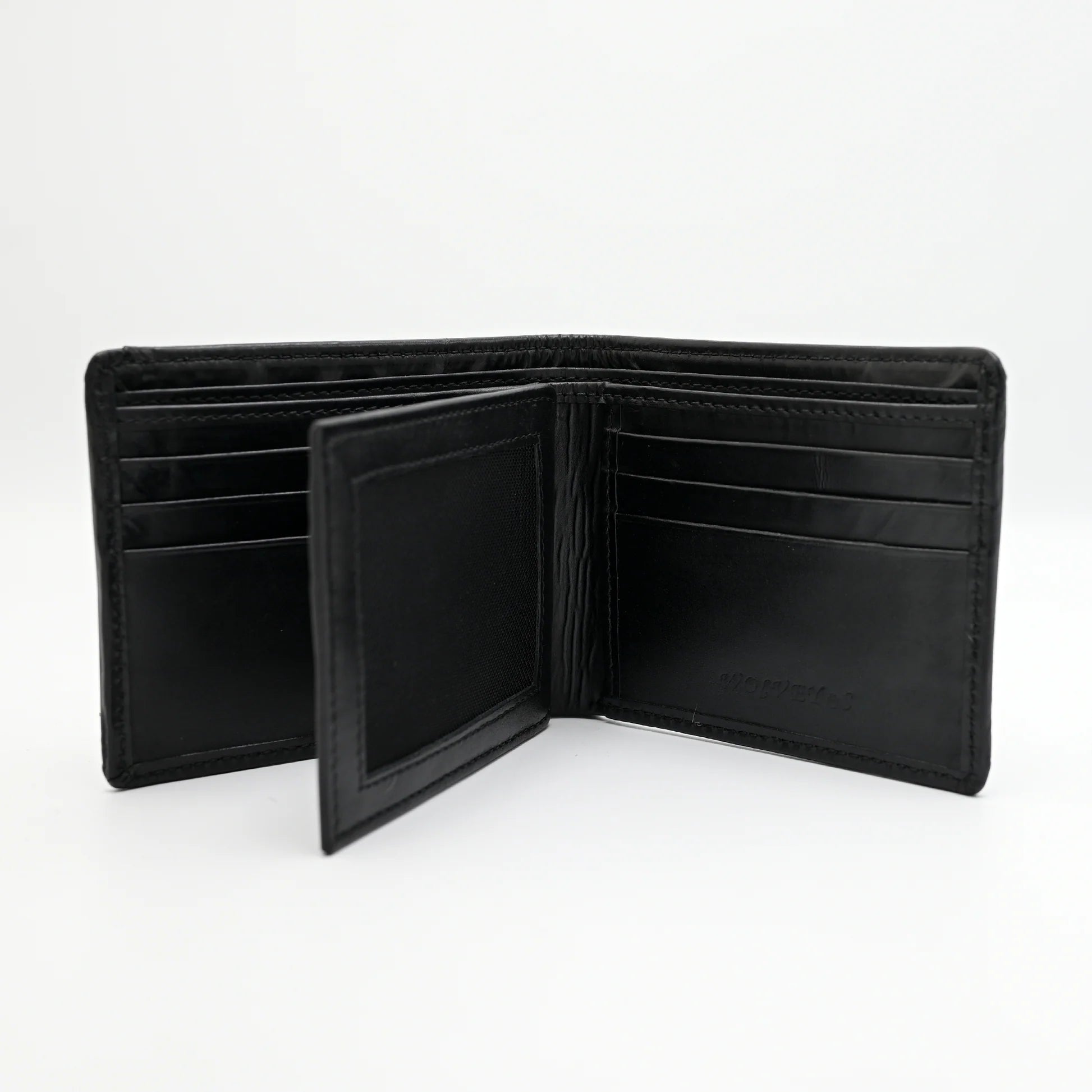 Hair on bifold wallet