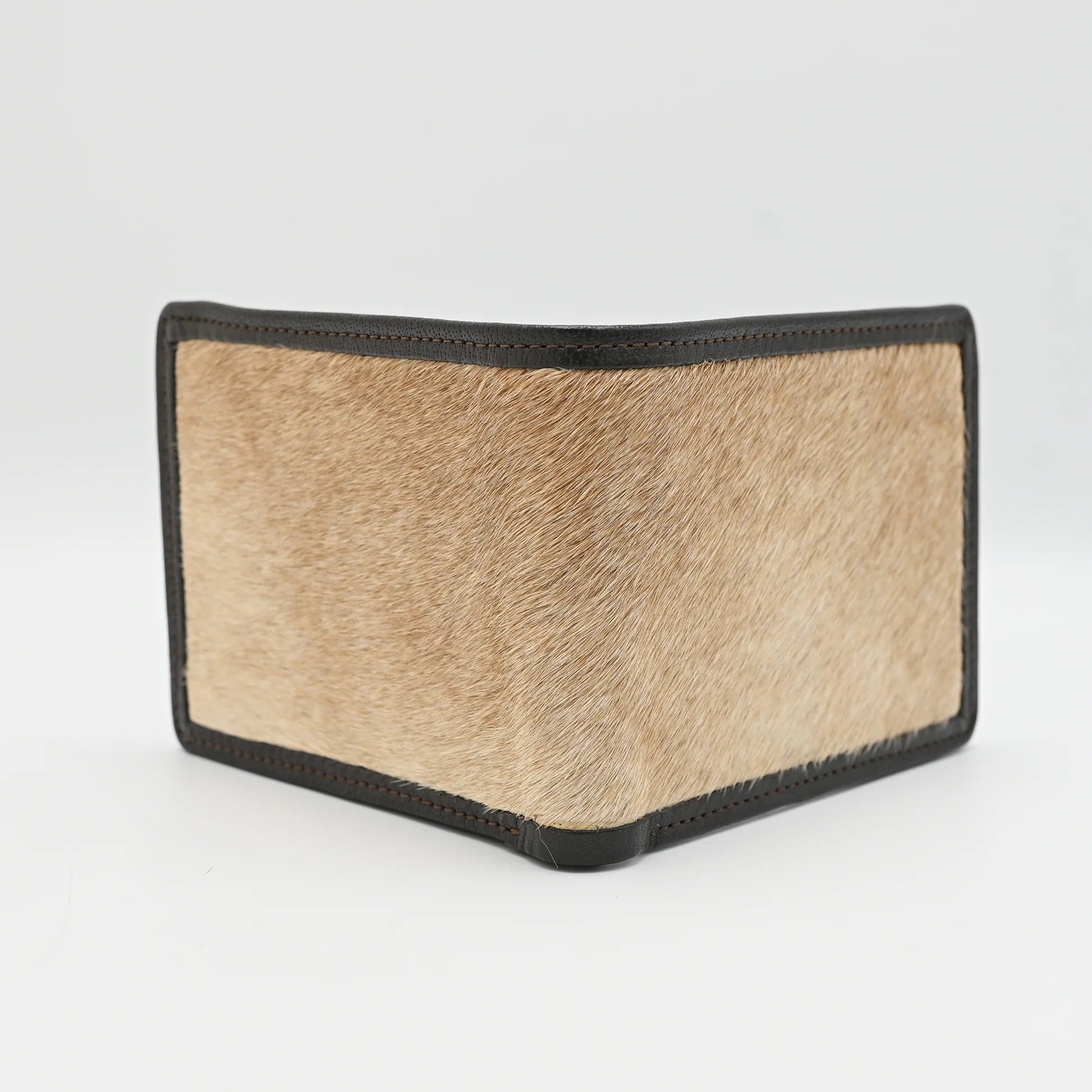 Hair on bifold wallet