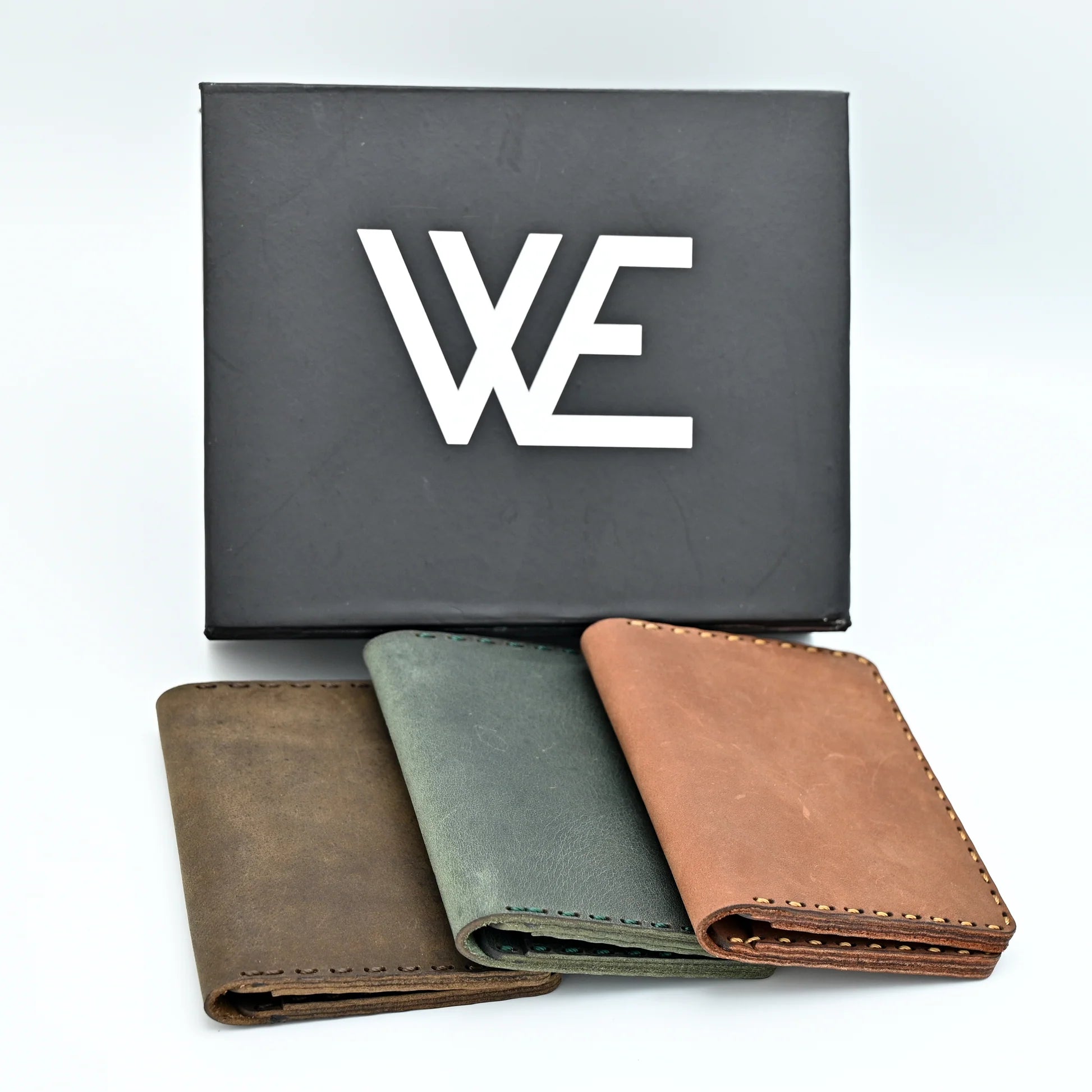 Hand made leather card holder