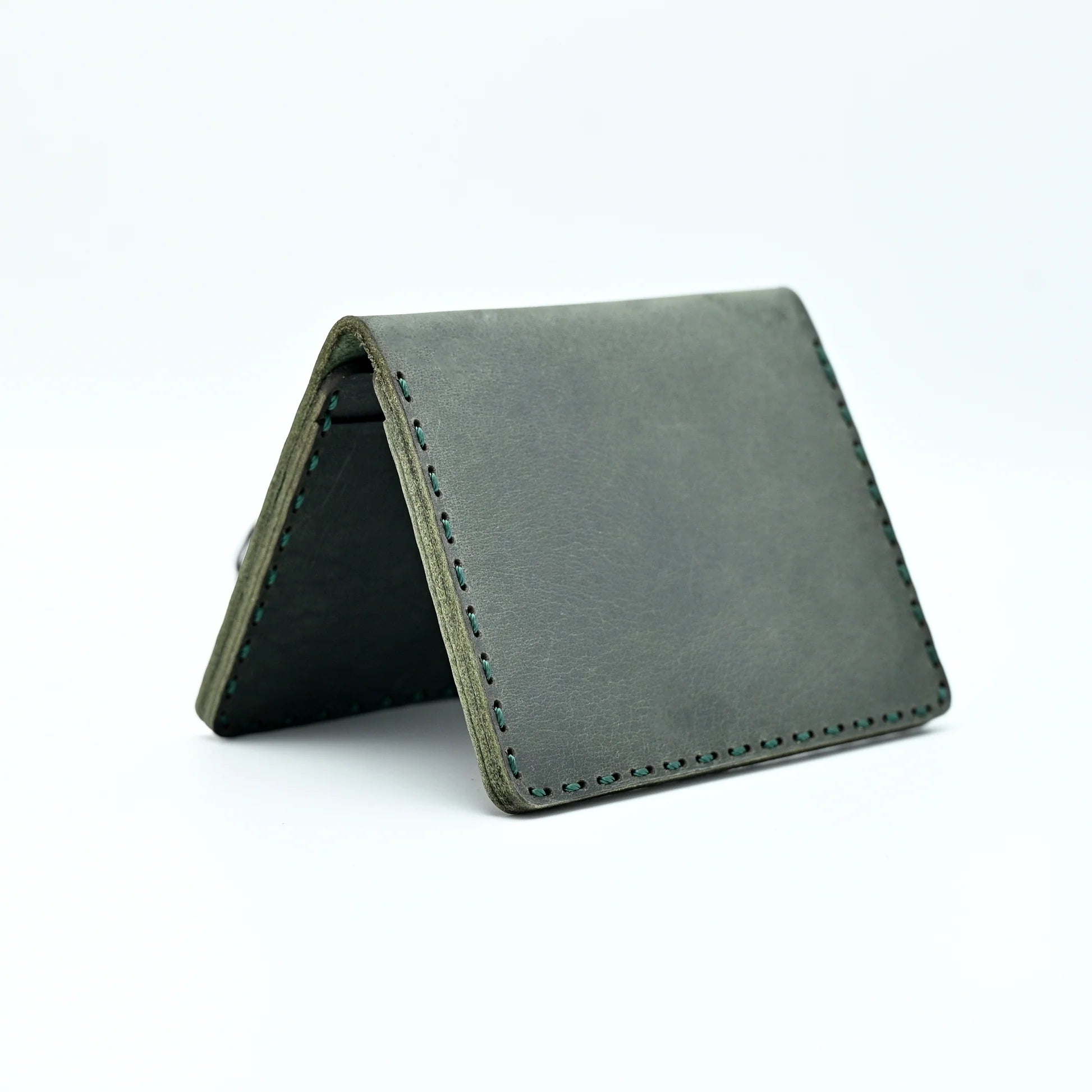 Hand made leather card holder