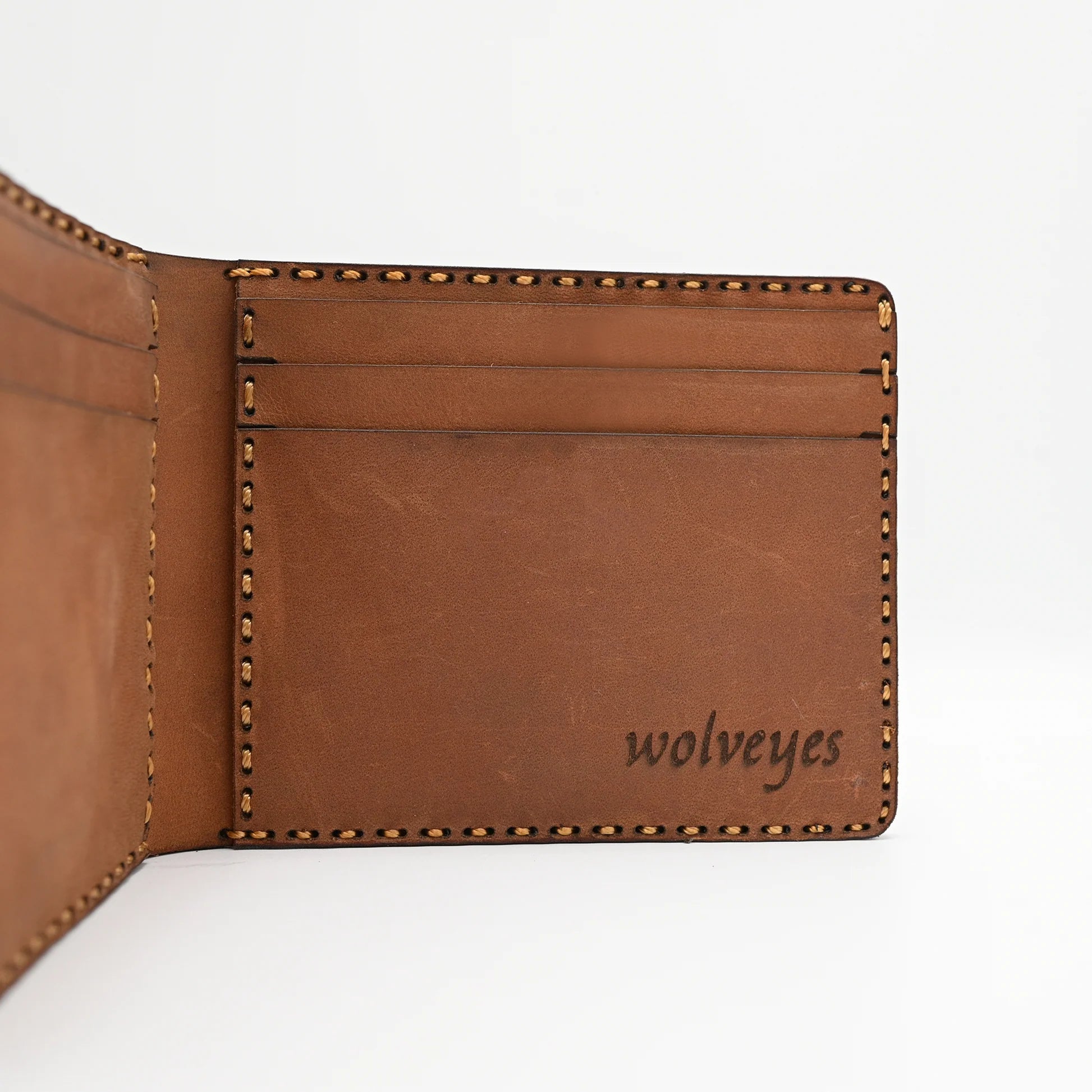 Hand made wallet bifold
