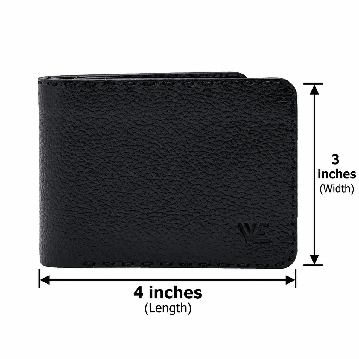 Handmade Bifold Wallet (HMB Black)