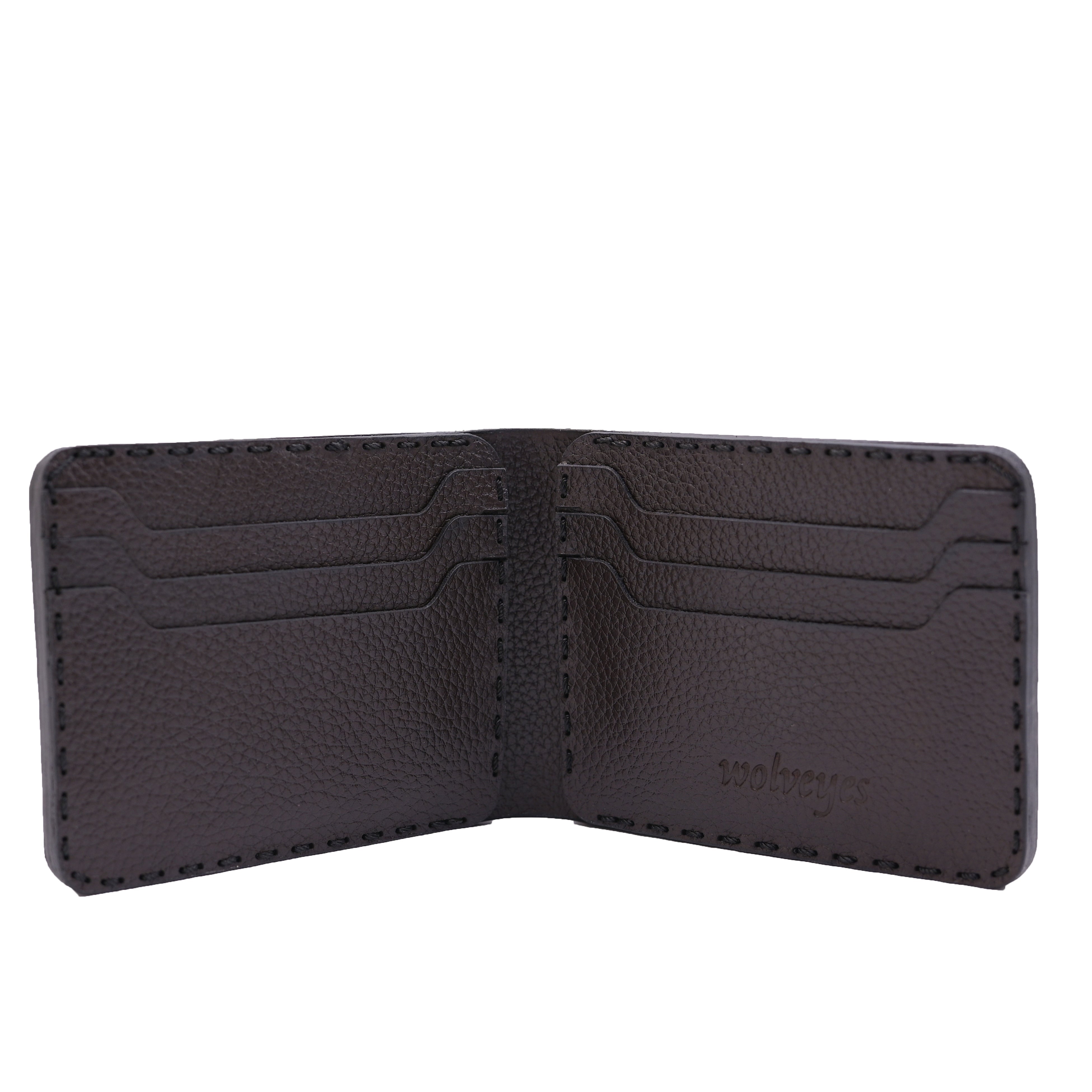 Handmade Bifold Wallet (HMB Brown)