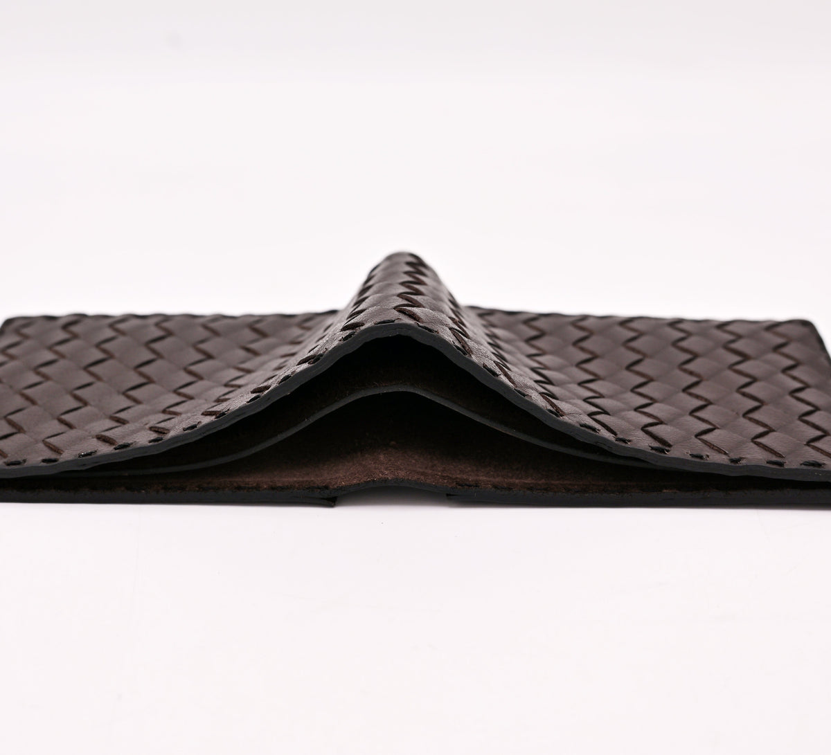 Handmade Woven Bifold Wallet ( Brown HWO2)