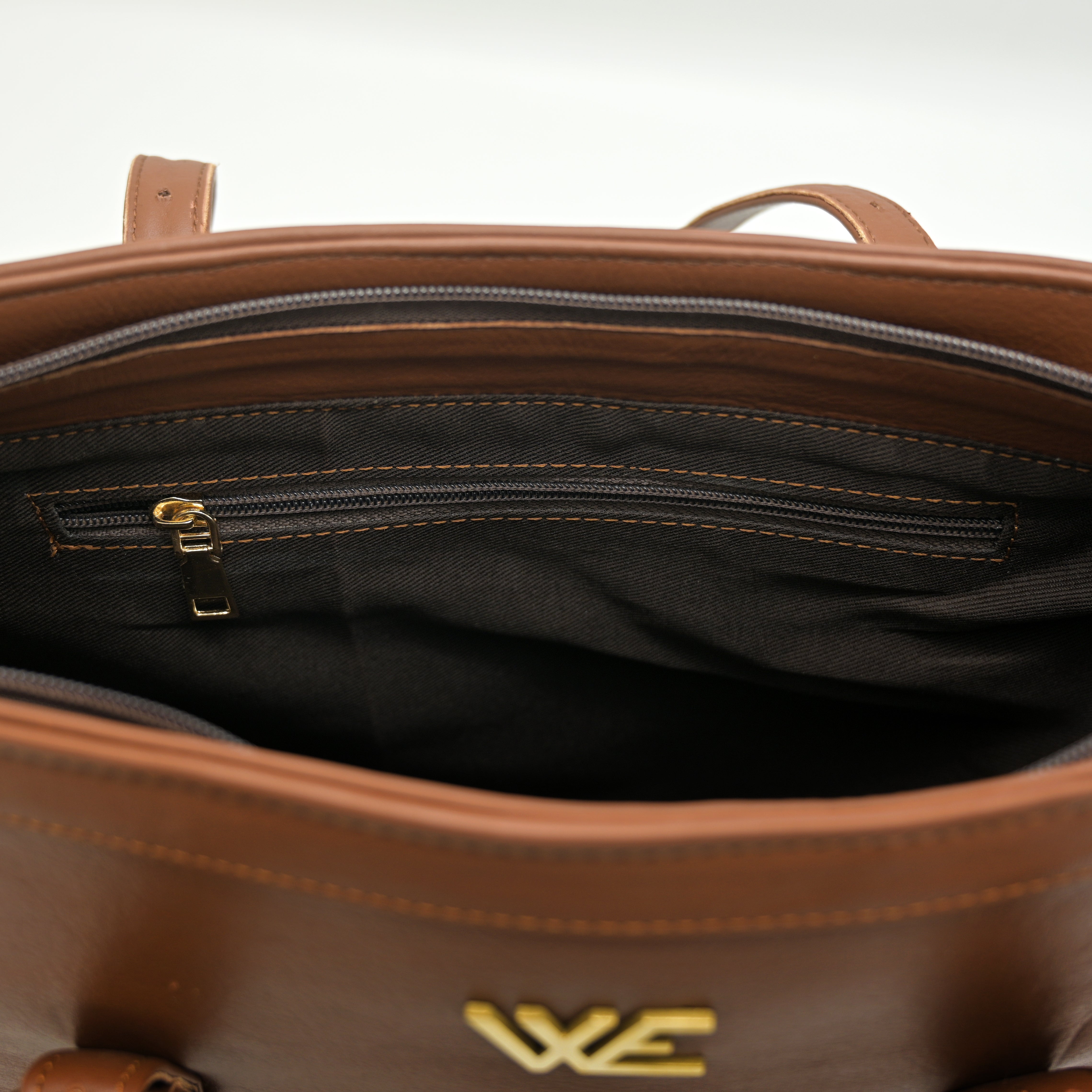 Ladies Tote Bag Brown NM04