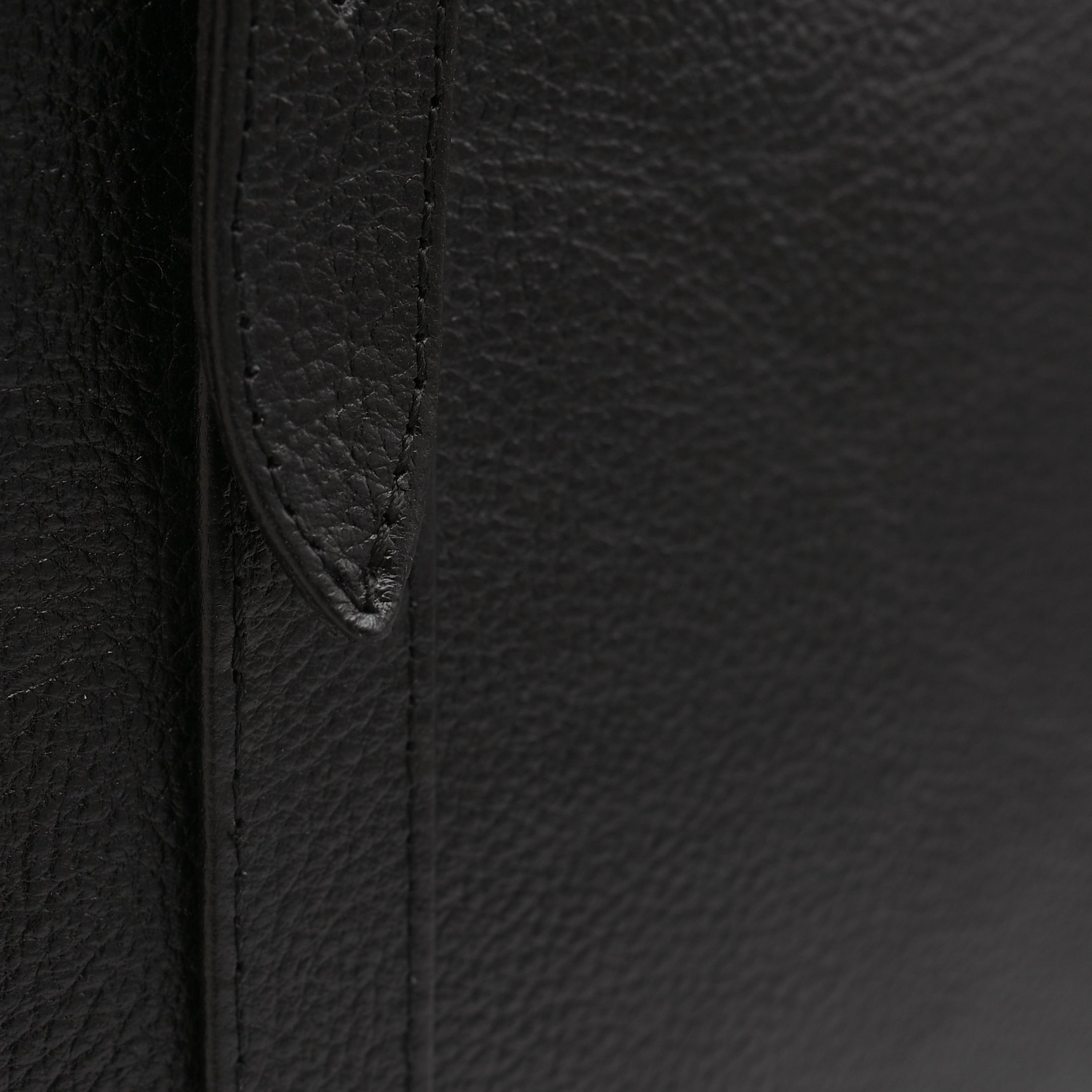 Ladies Tote Bag Natural Mild Leather (NM04 Black)