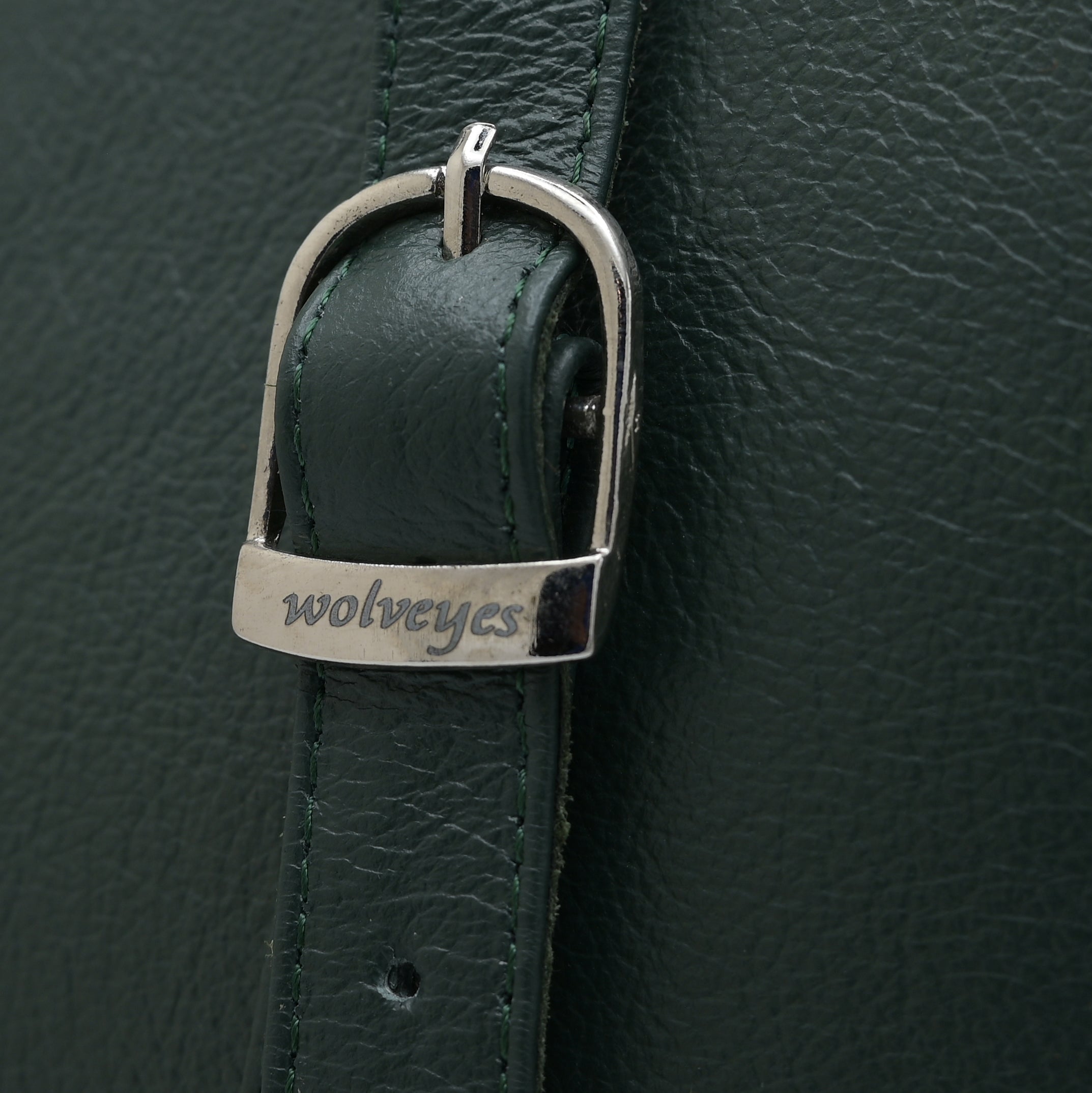 Ladies Tote Bag Natural Mild Leather (NM04 Green)