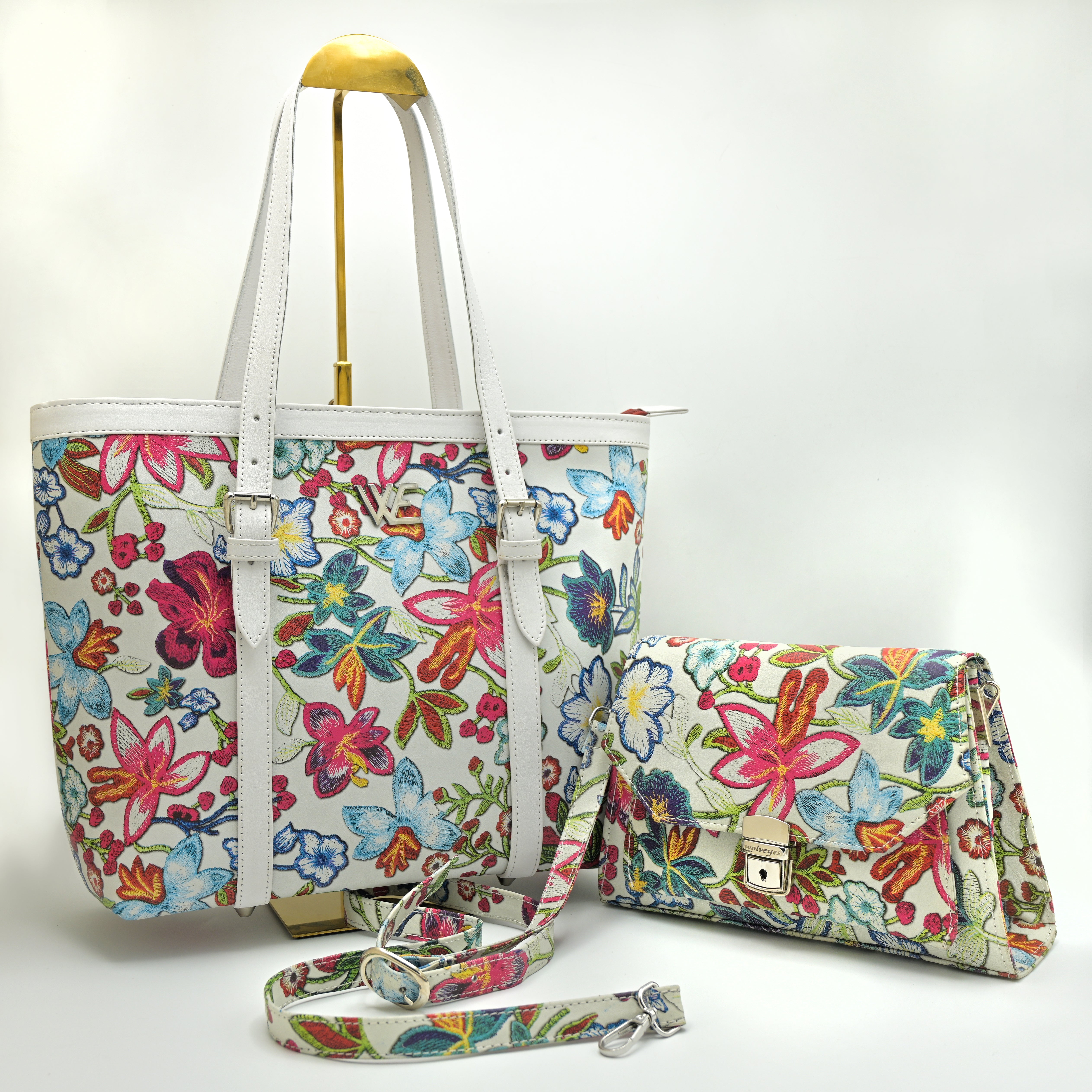 Ladies Tote Bag White NM04