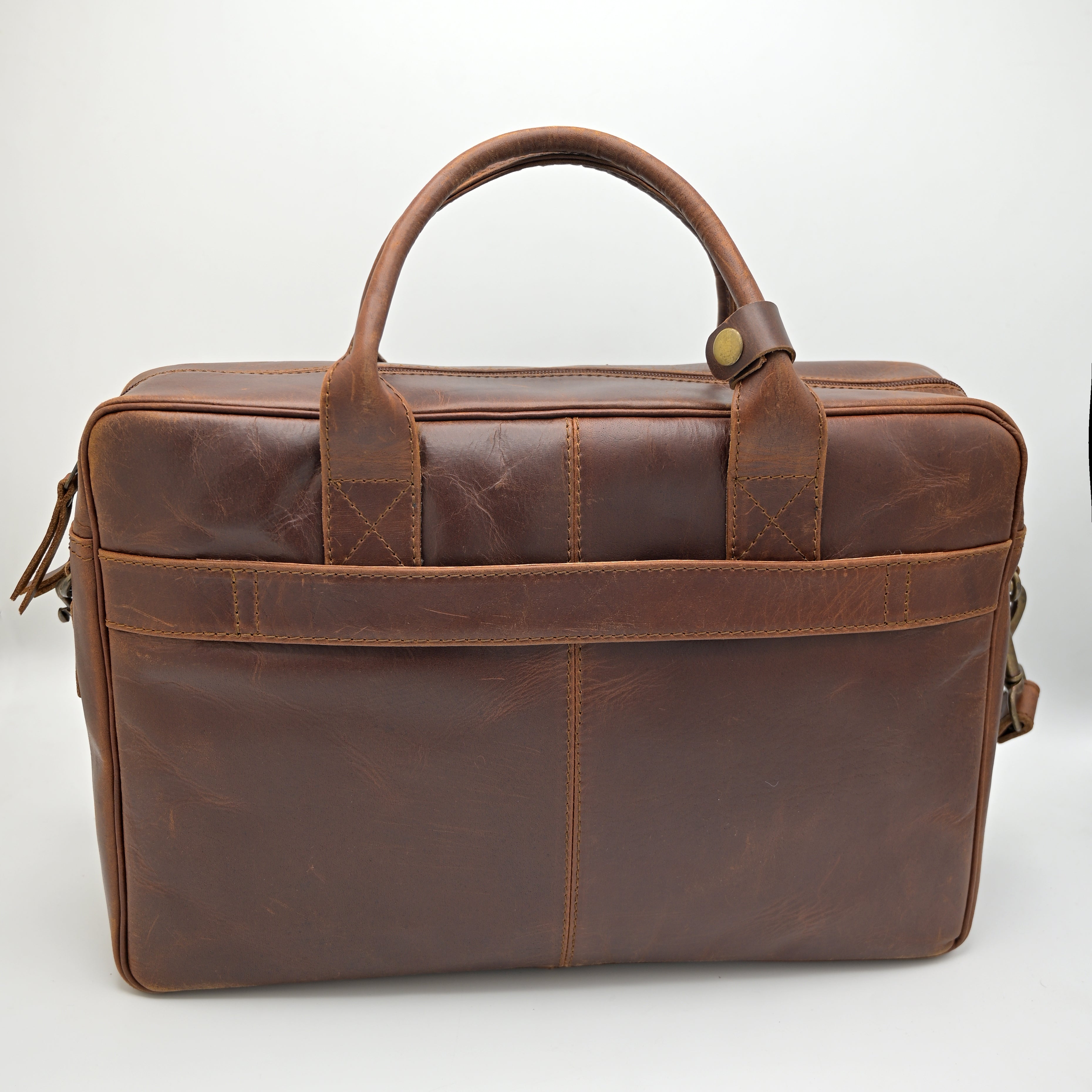 Laptop Bag Pullup Leather