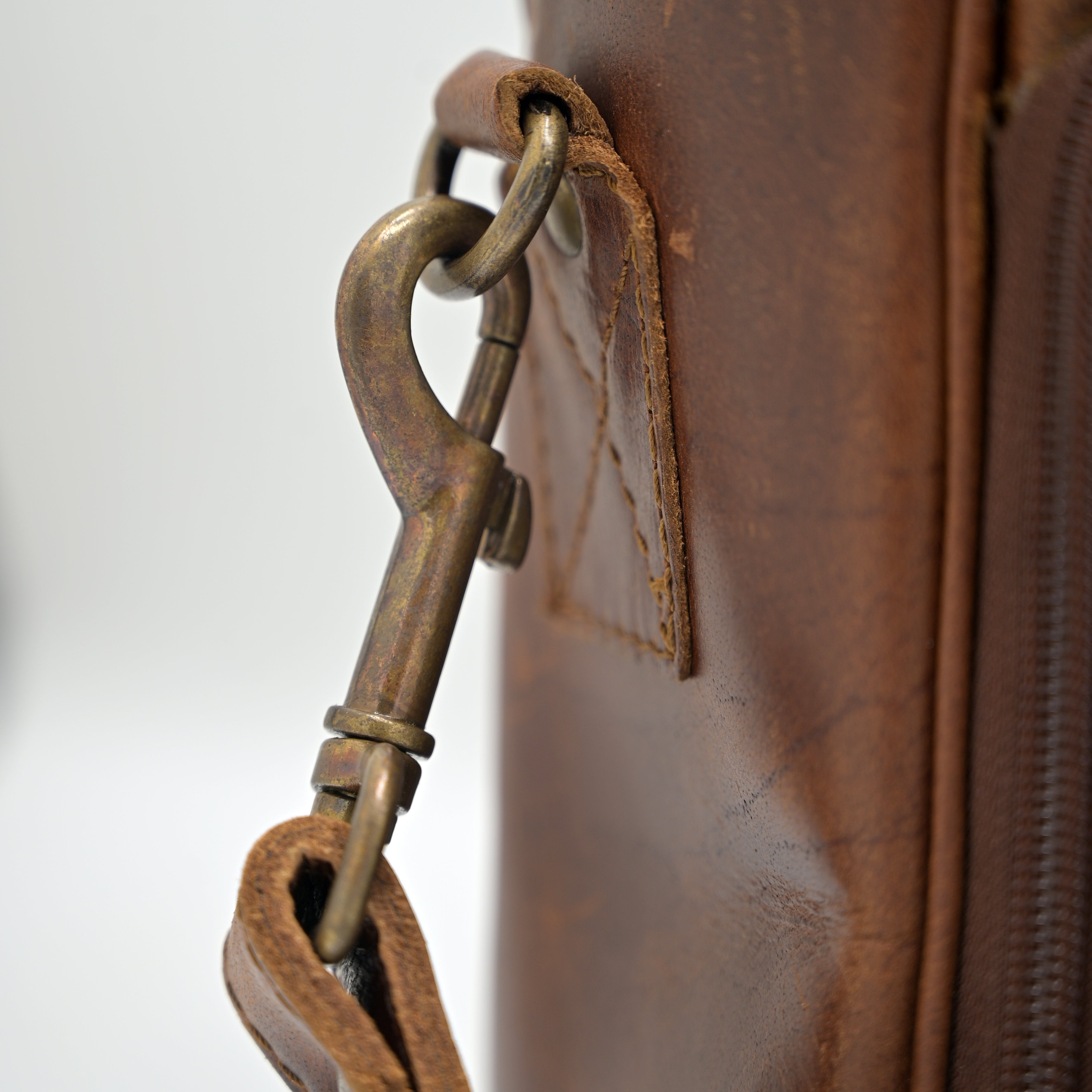 Laptop Bag Pullup Leather
