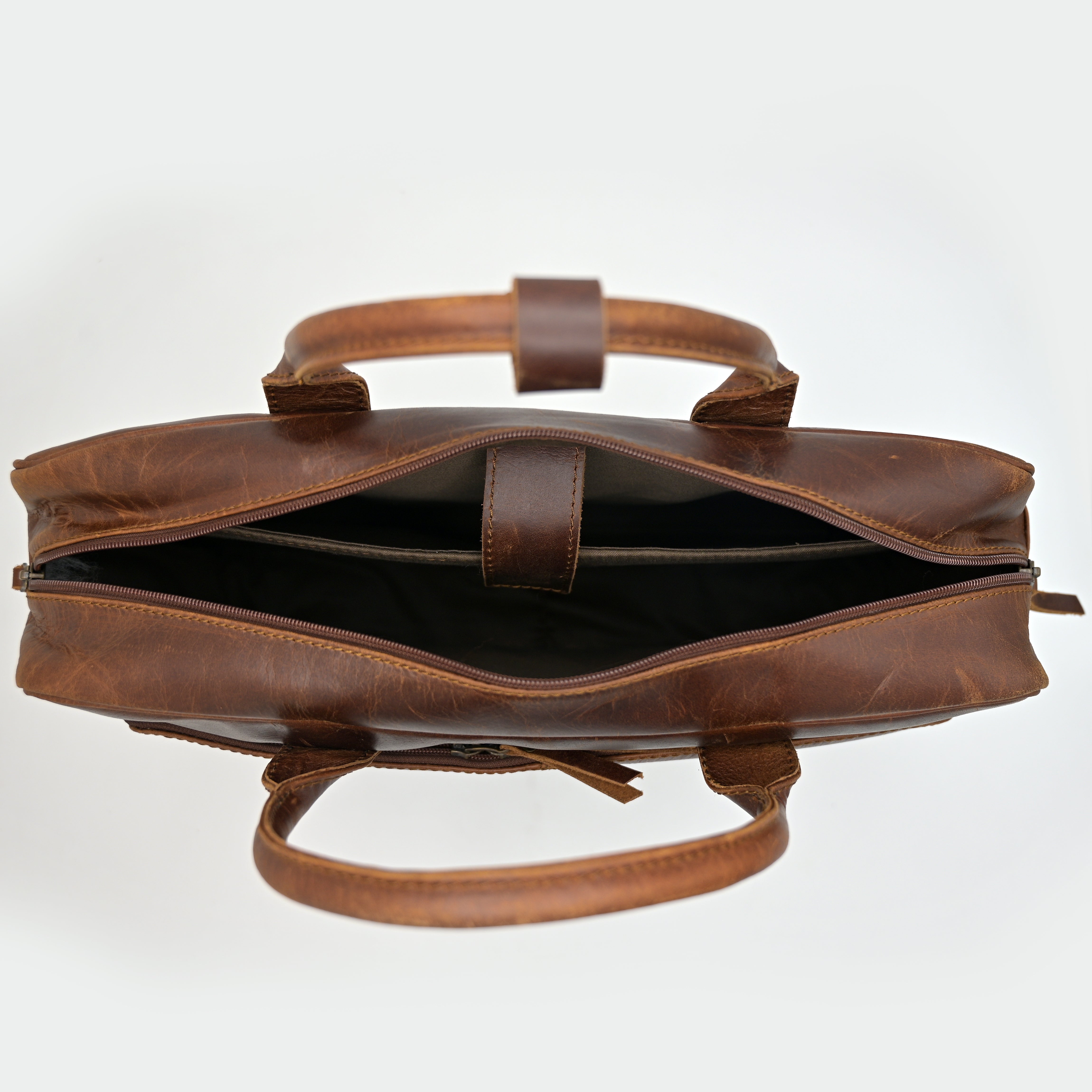 Laptop Bag Pullup Leather