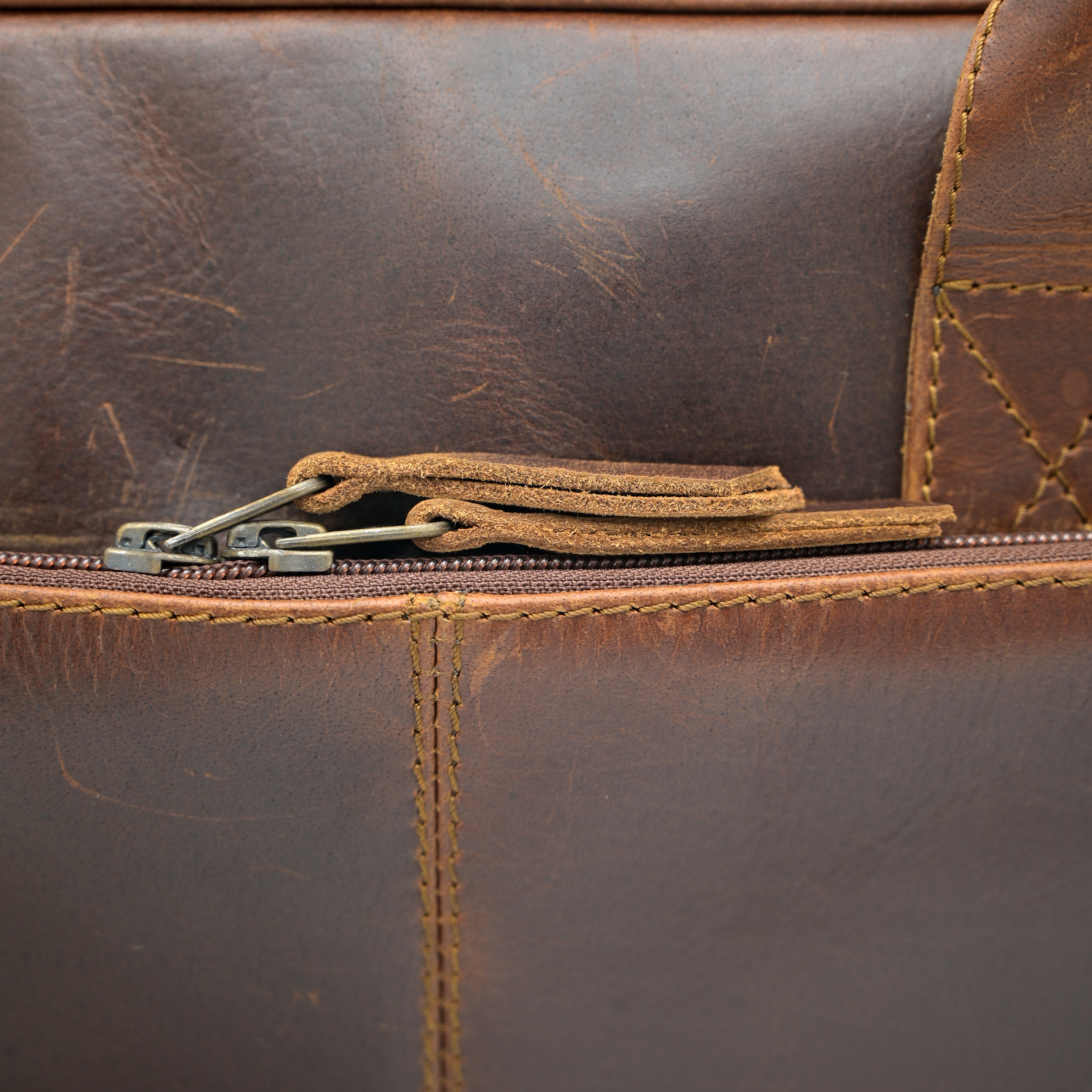 Laptop Bag Pullup Leather