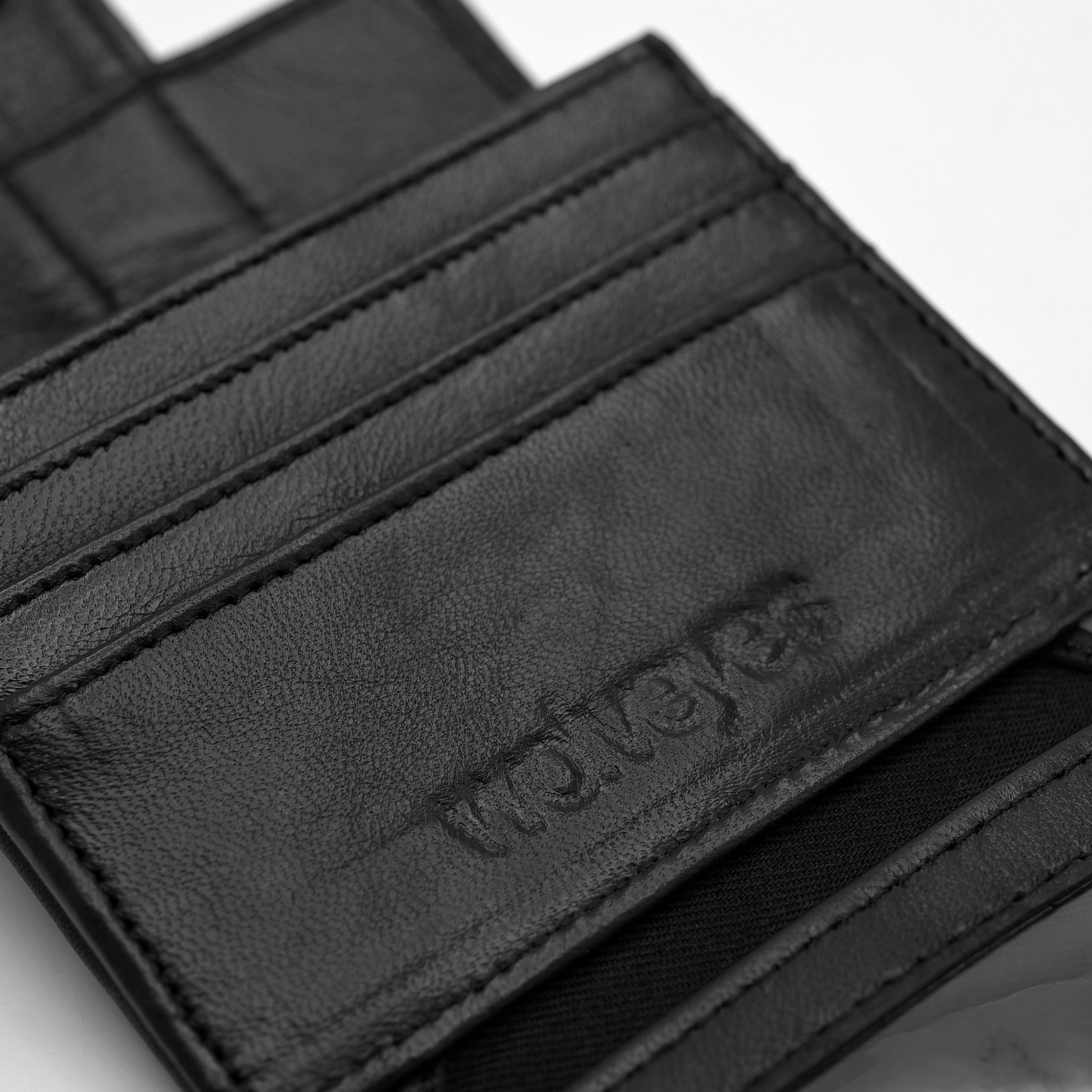 Leather Card Wallet With Cash Holder CW01