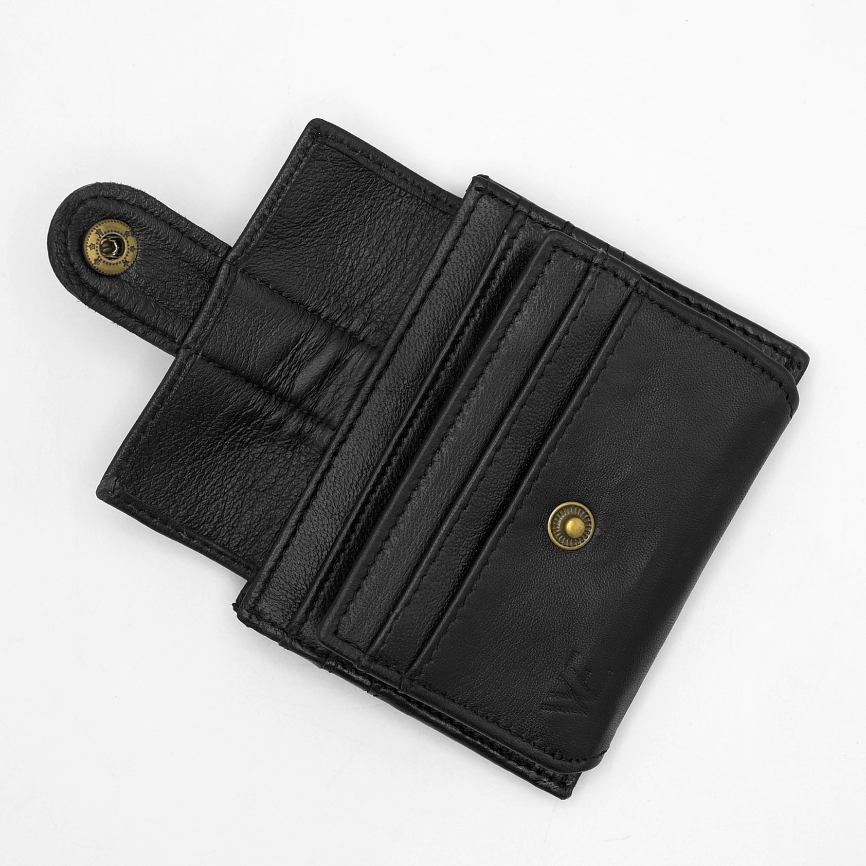 Leather Card Wallet With Cash Holder CW01