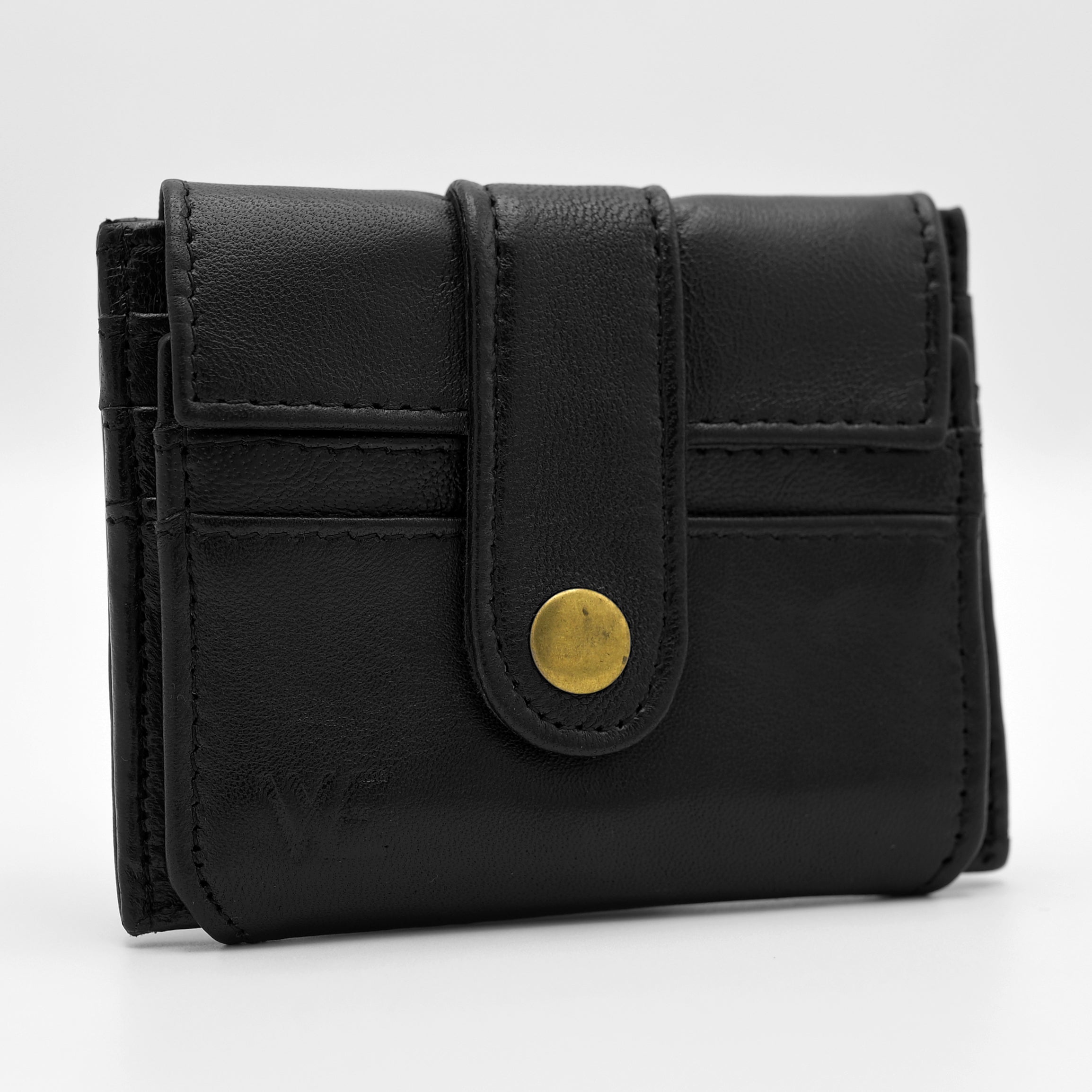 Leather Card Wallet With Cash Holder CW01