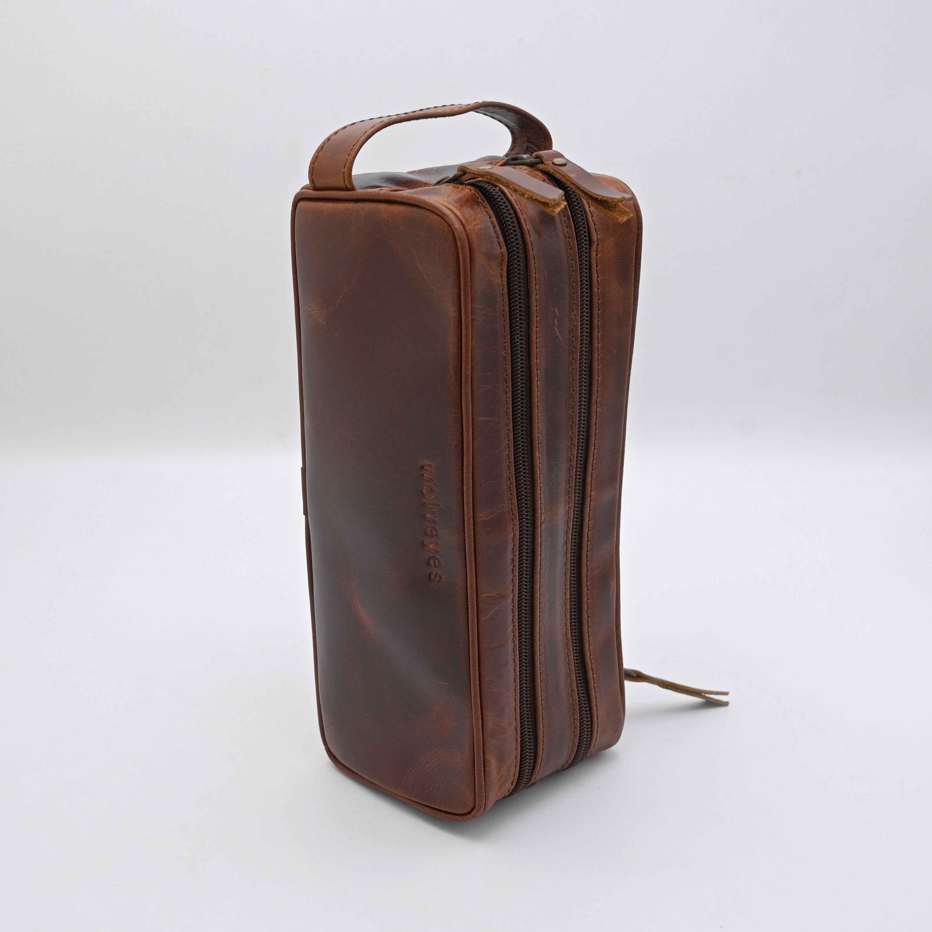 Leather Toiletry Bag
