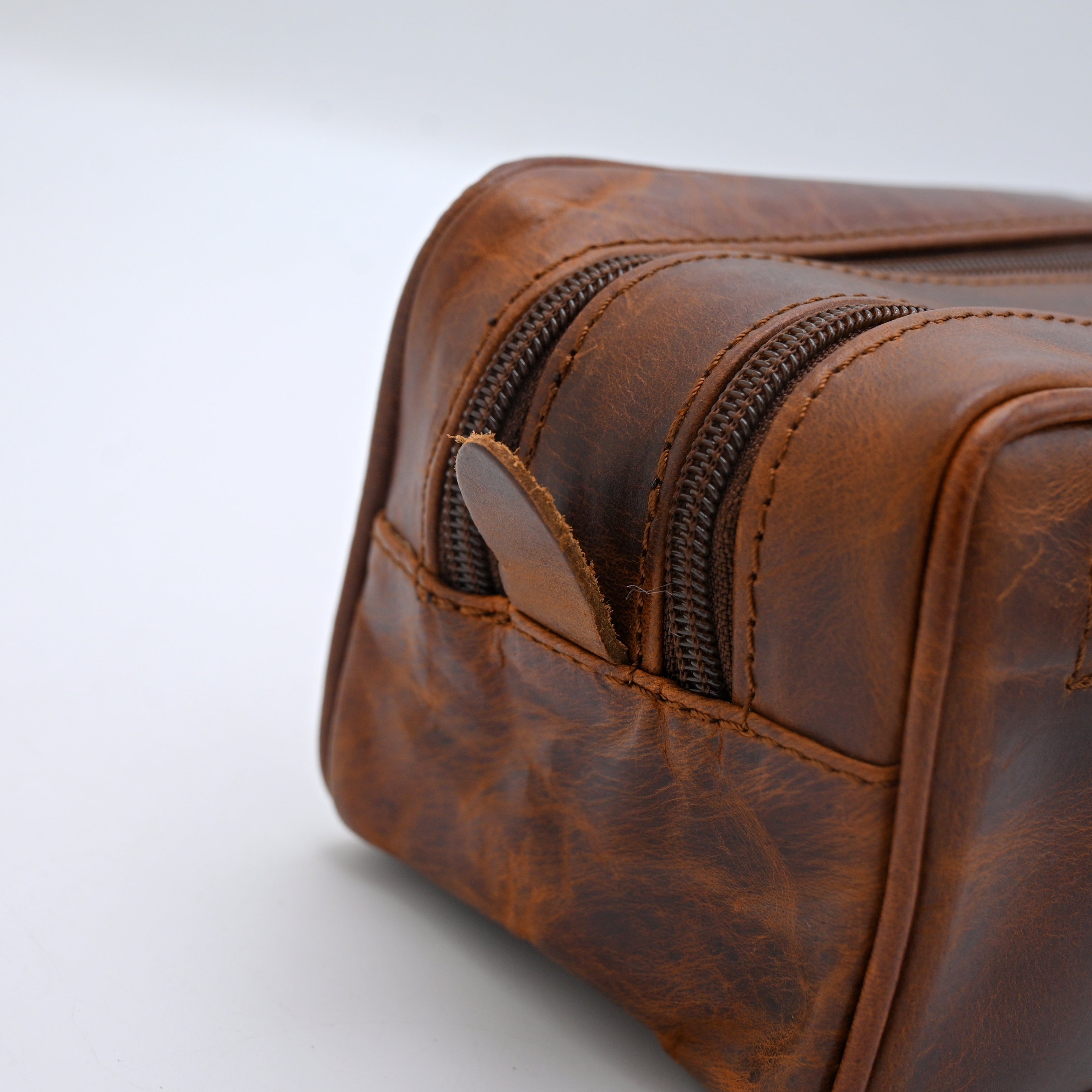 Leather Toiletry Bag