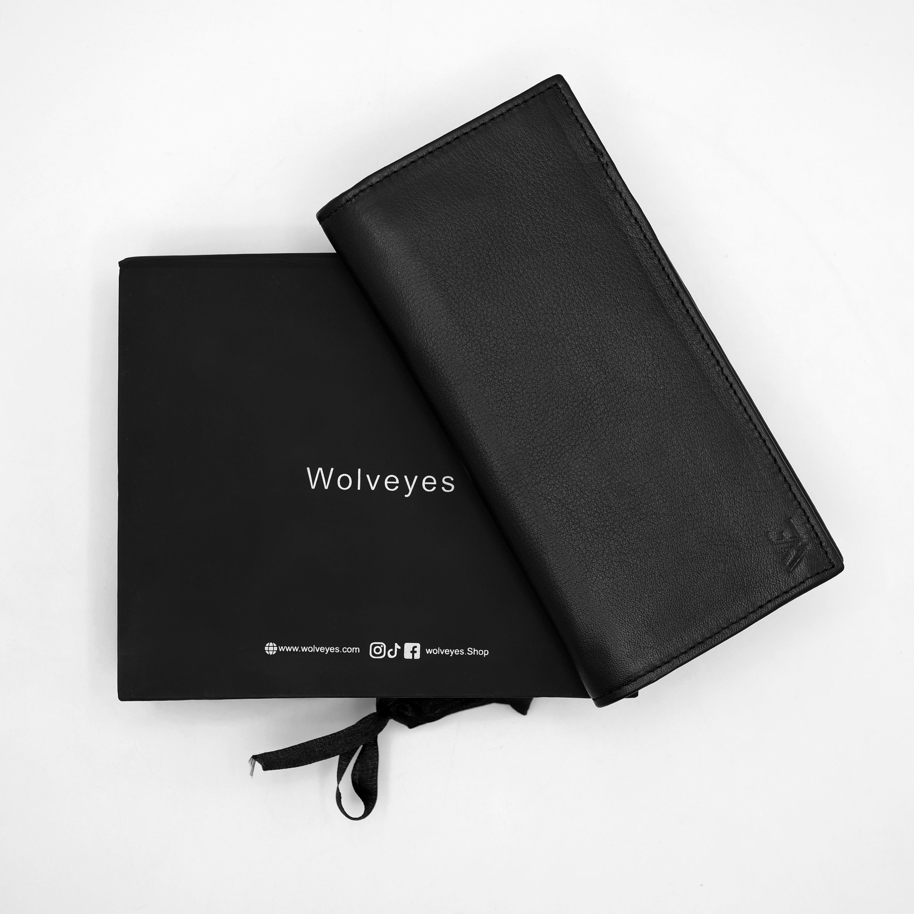 Long Wallet Mobile Phone Holder Black LMH01