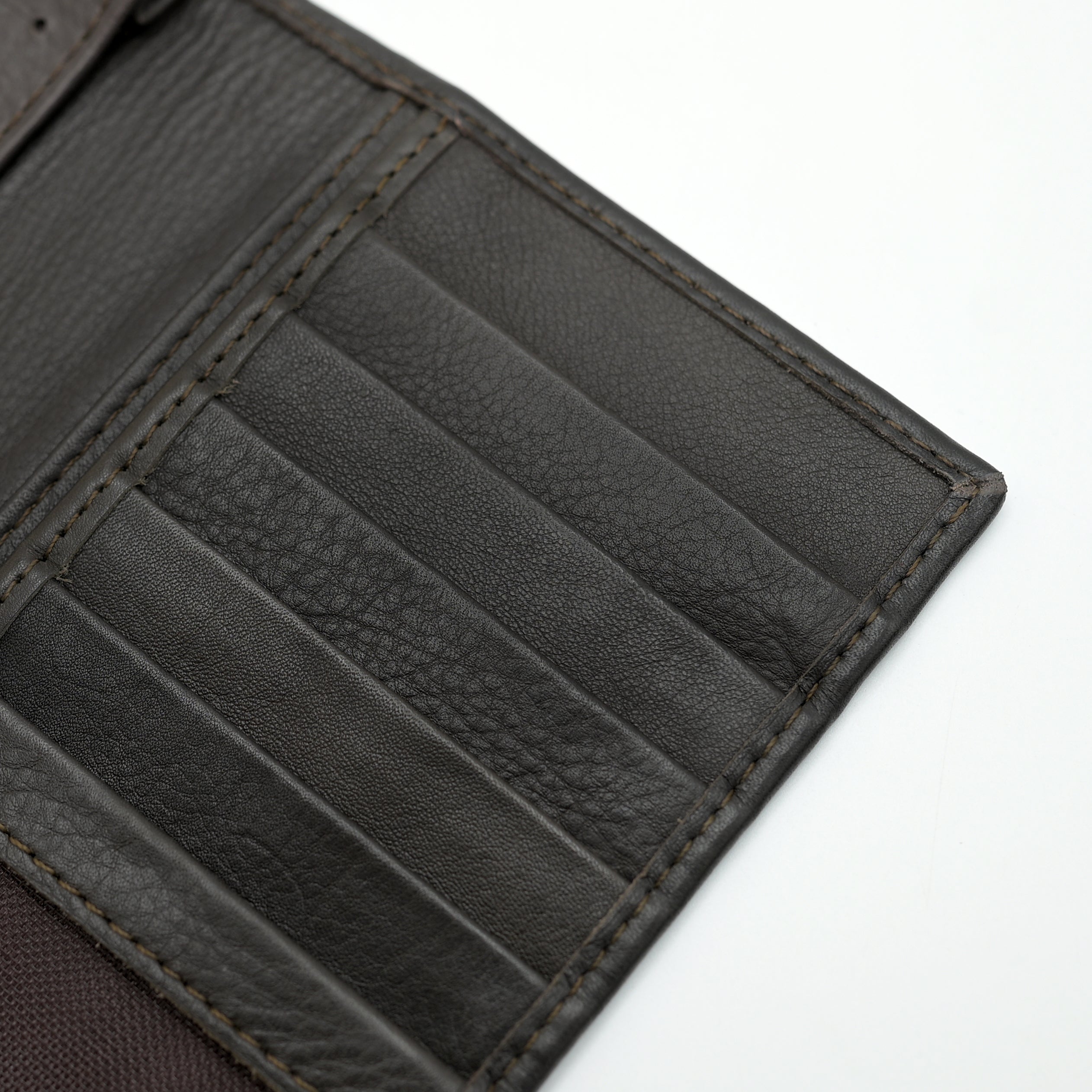 Long Wallet Mobile Phone Holder Brown LMH01