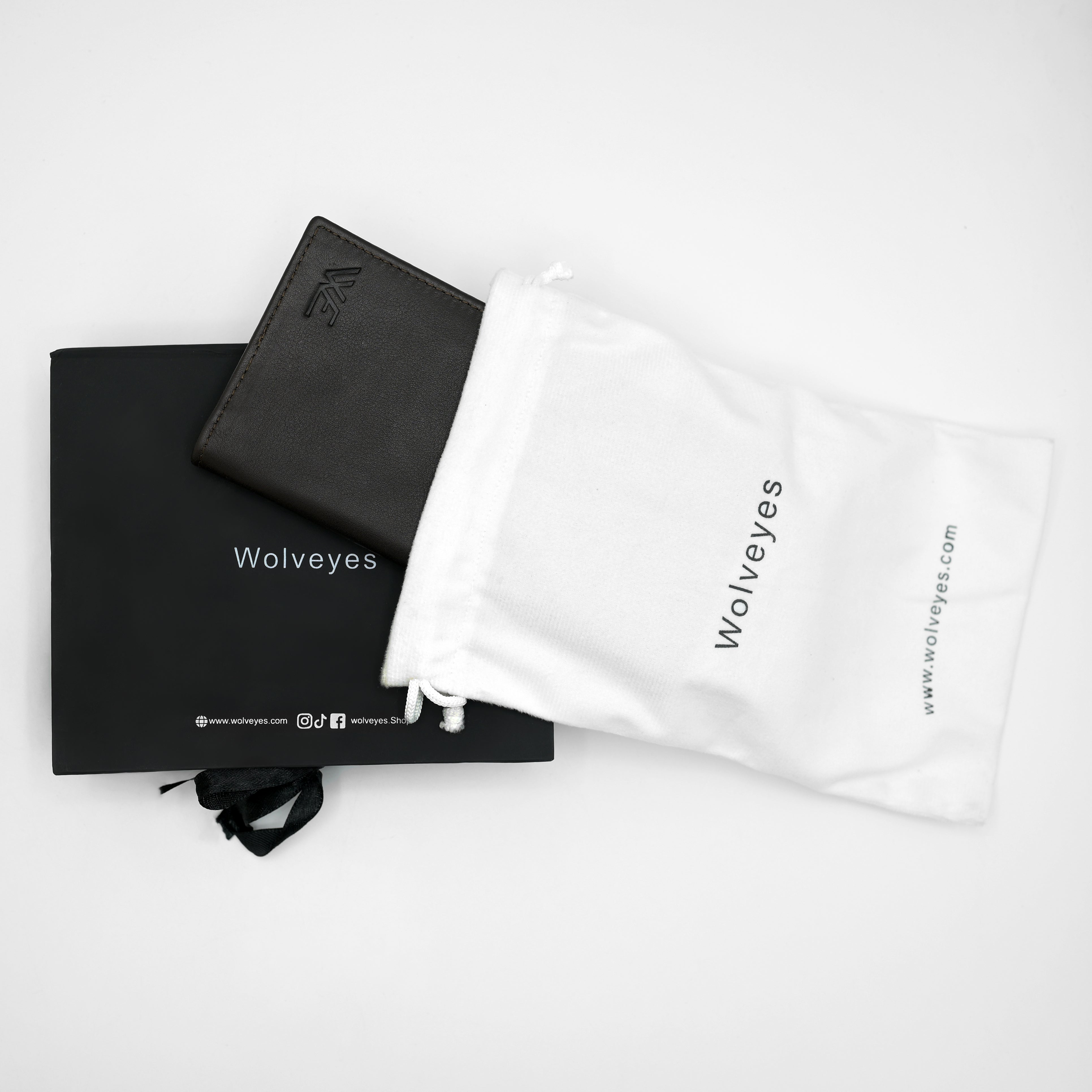 Long Wallet Mobile Phone Holder Brown LMH01