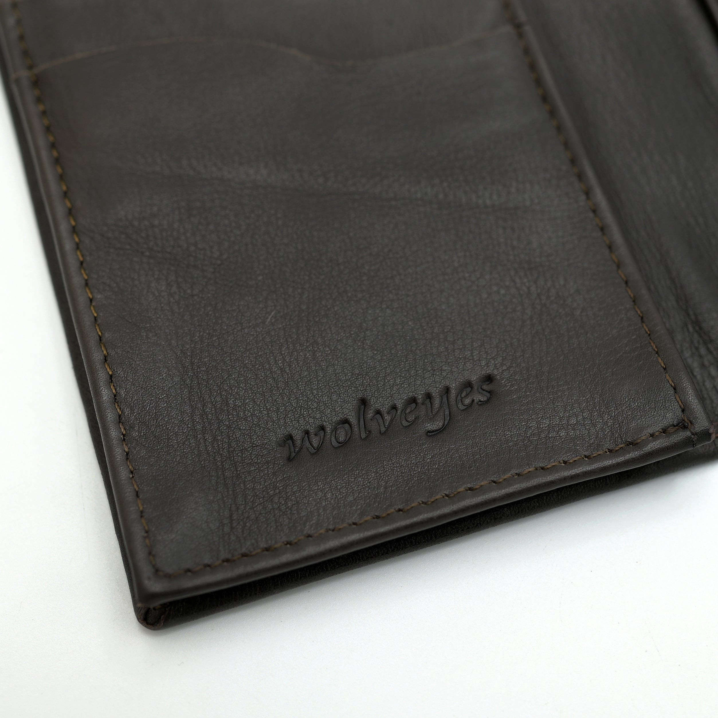 Long Wallet Mobile Phone Holder Brown LMH01