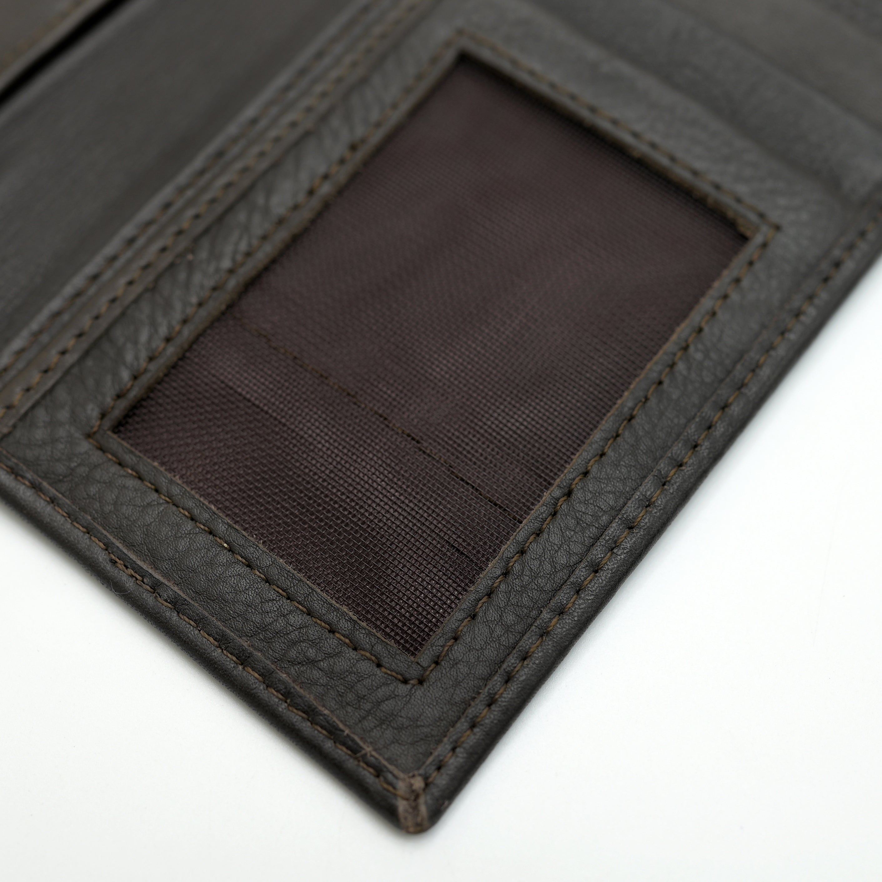 Long Wallet Mobile Phone Holder Brown LMH01