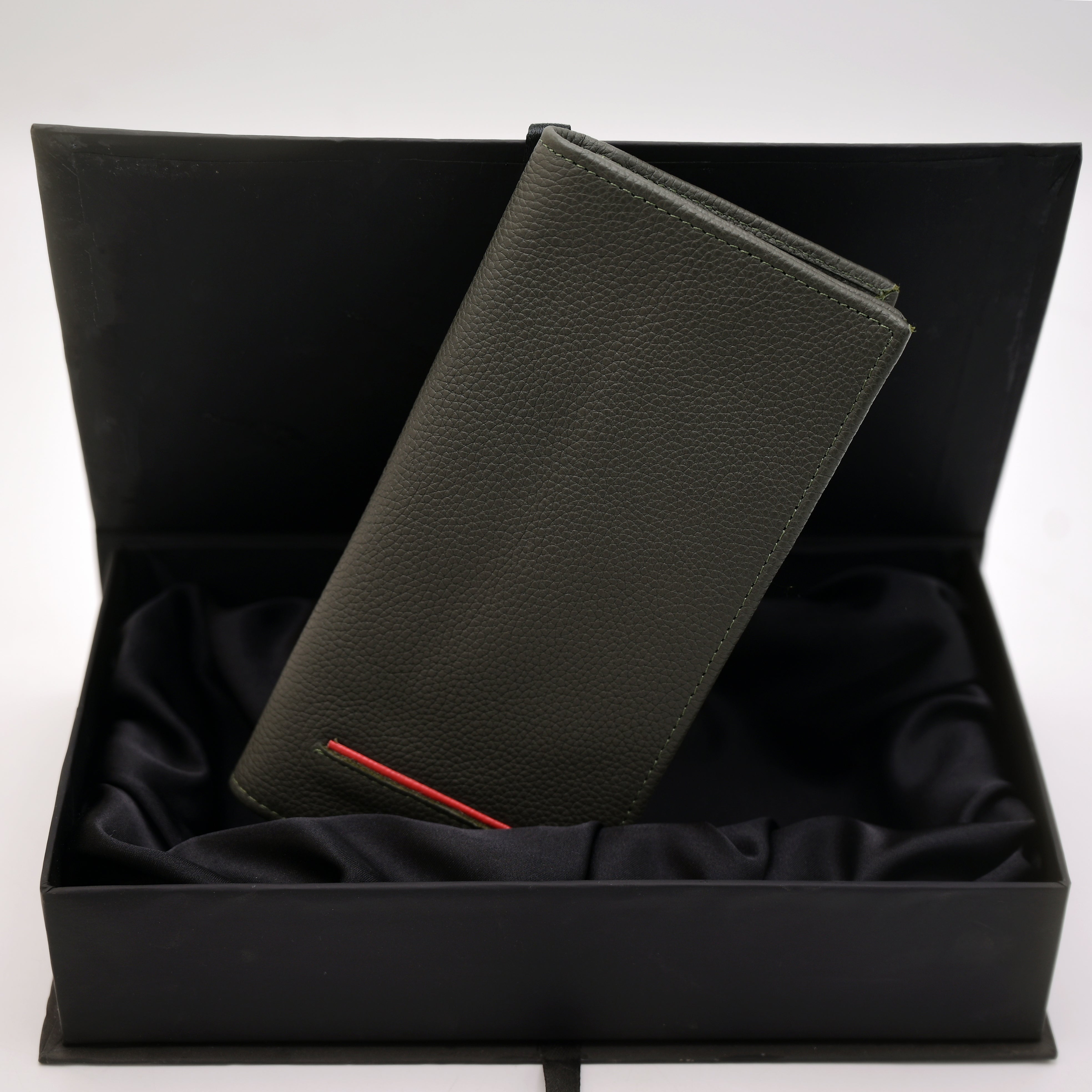 Long Wallet Mobile Phone Holder Green