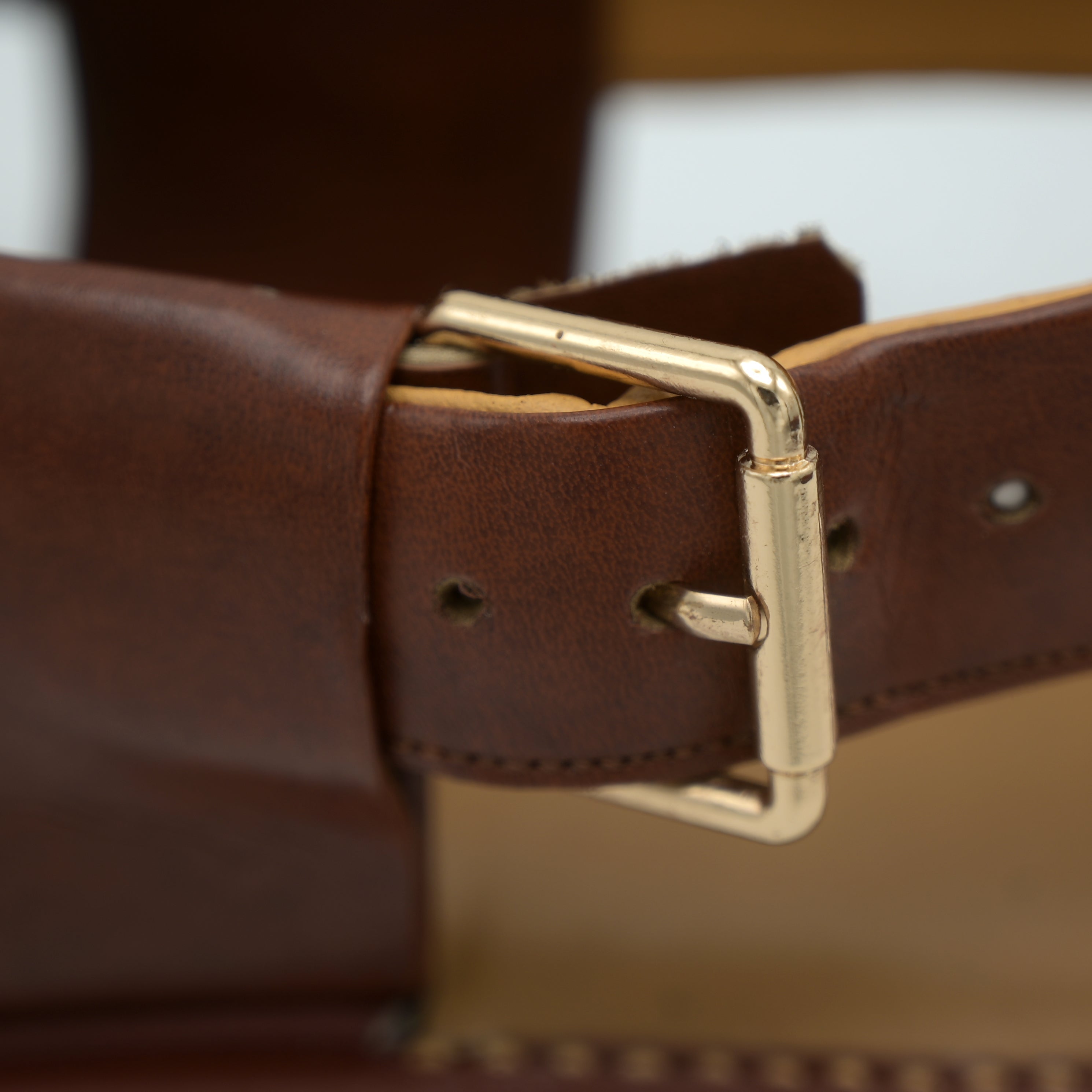 Medicated Leather Chappal MC01 Brown