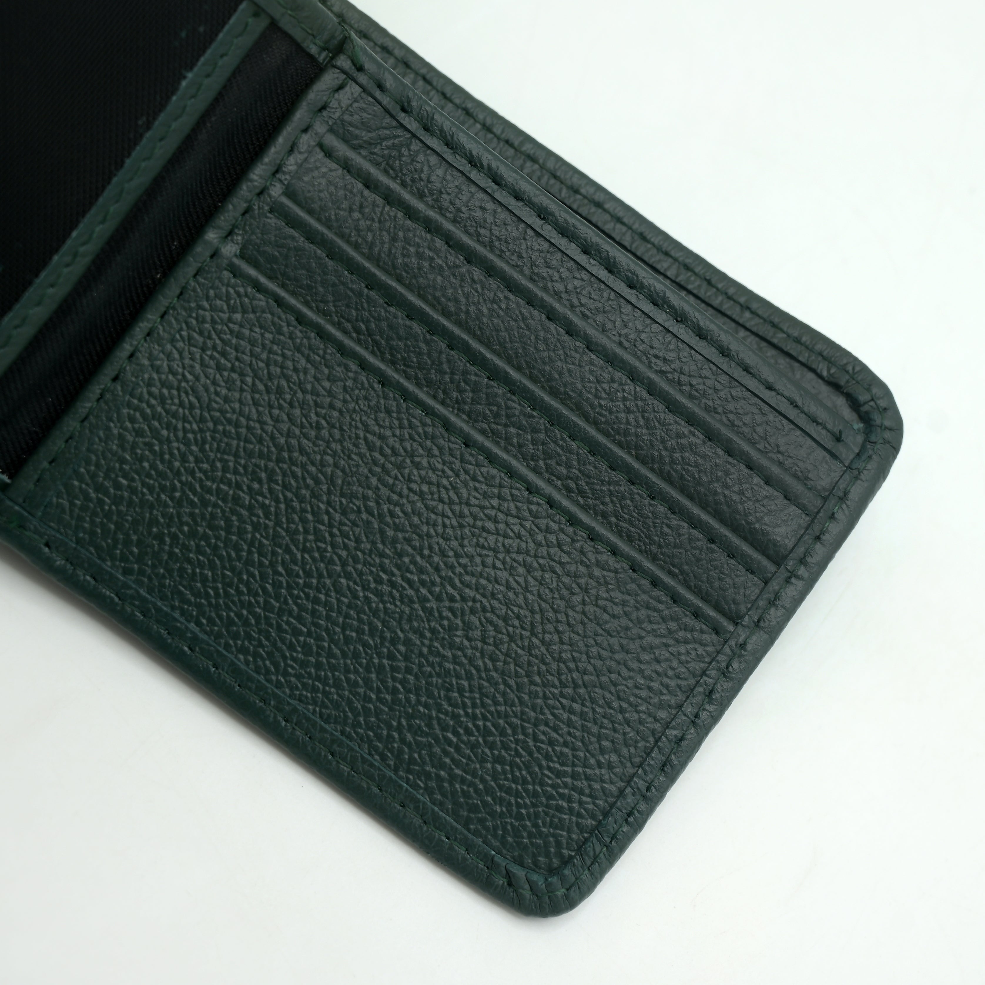 Mild Leather Pocket Wallet Green MLG01