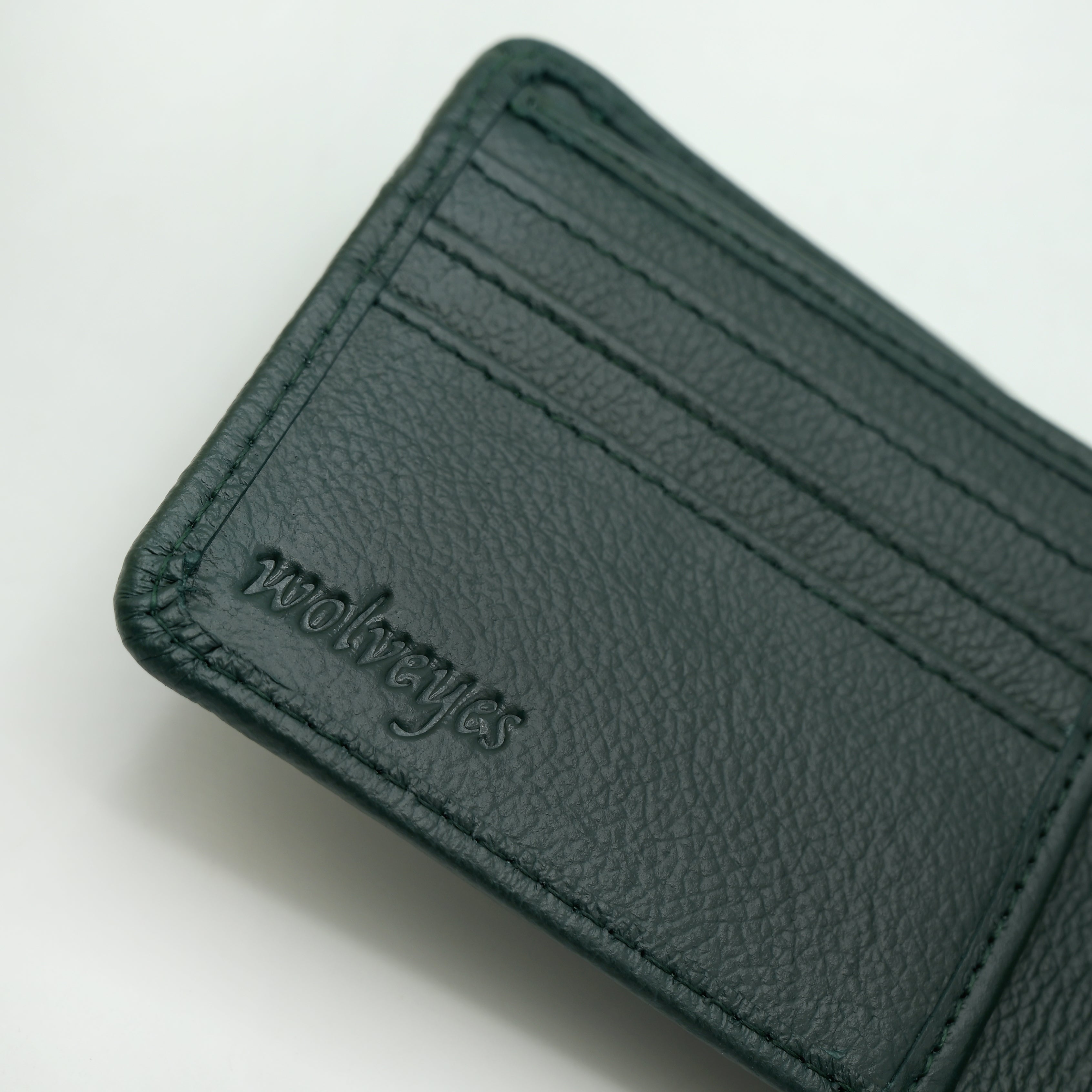 Mild Leather Pocket Wallet Green MLG01