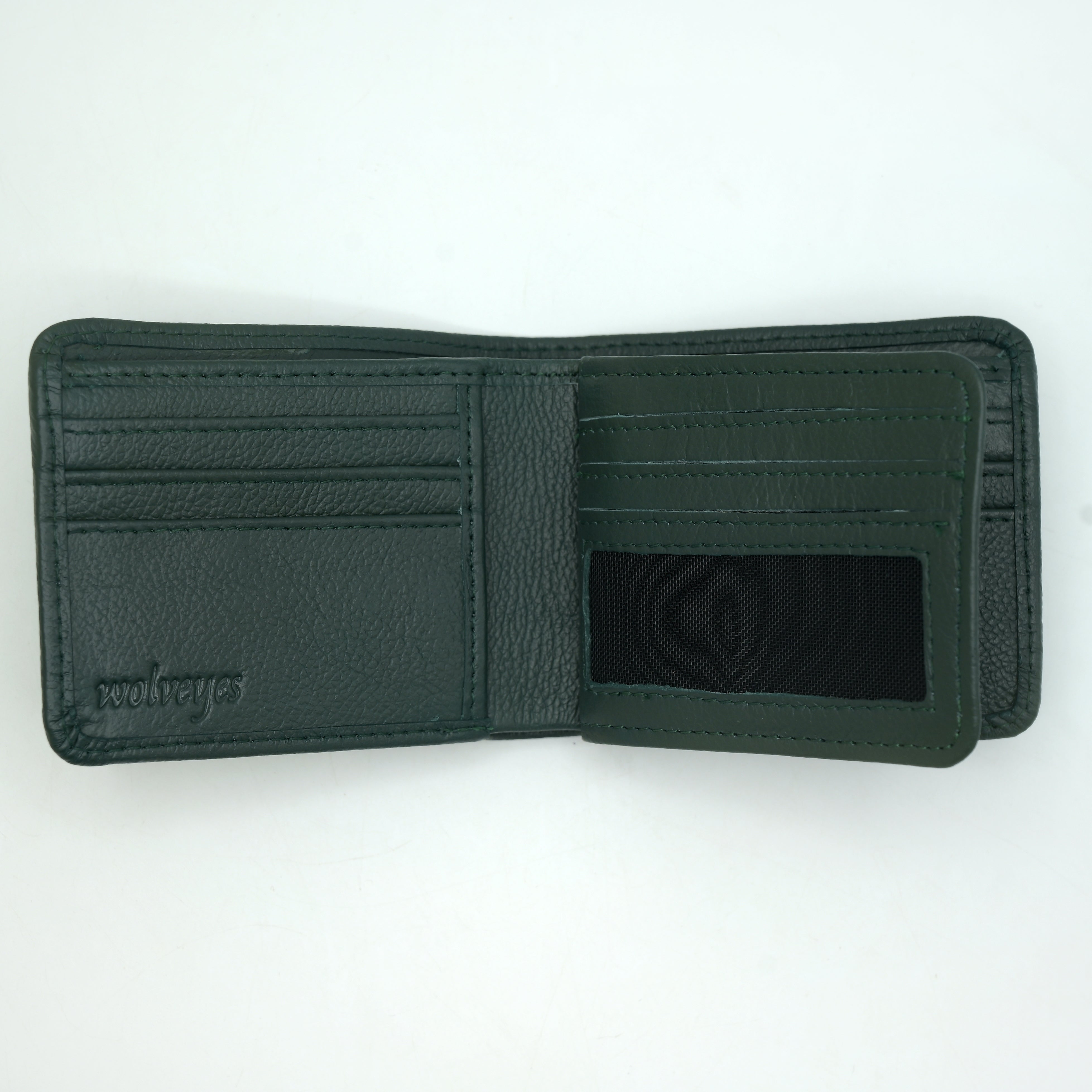 Mild Leather Pocket Wallet Green MLG01