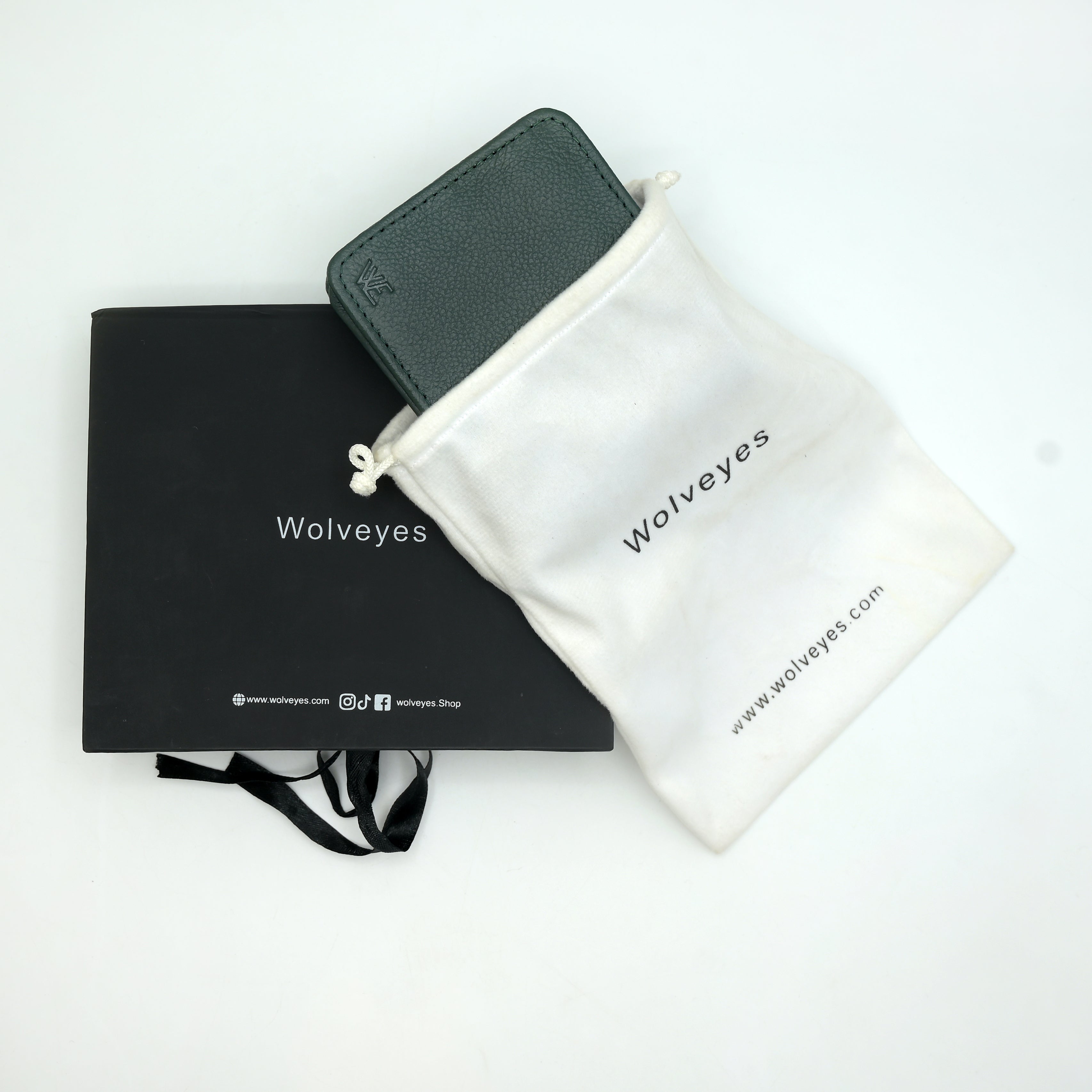 Mild Leather Pocket Wallet Green MLG01