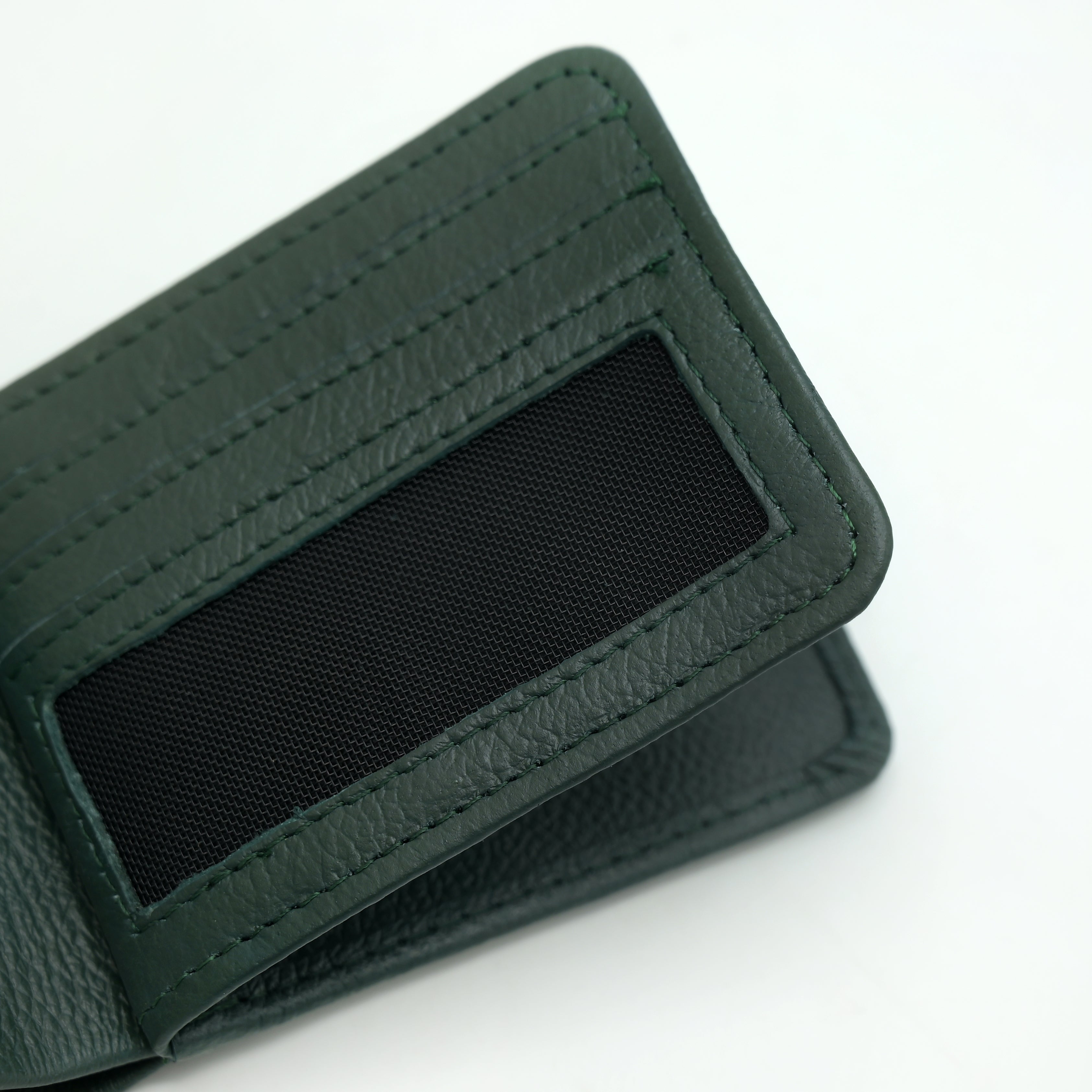 Mild Leather Pocket Wallet Green MLG01
