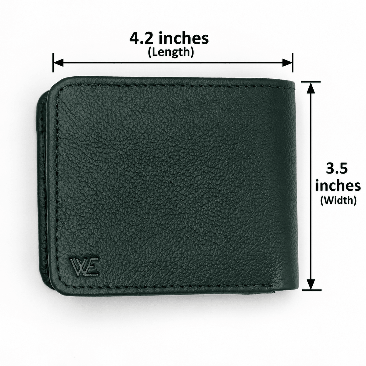 Mild Leather Pocket Wallet Green MLG02