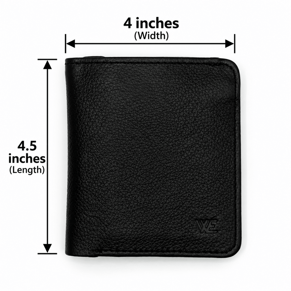 Mild Leather Wallet German Style RFID MLG01 (Black)