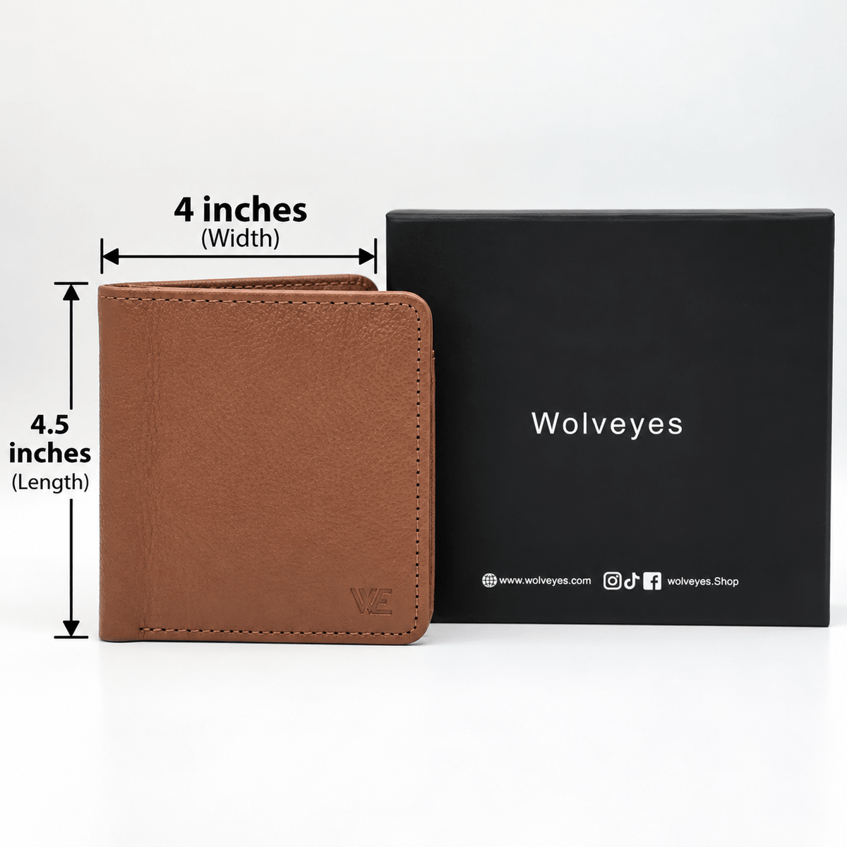 Mild Leather Wallet German Style RFID MLG01 (Brown)
