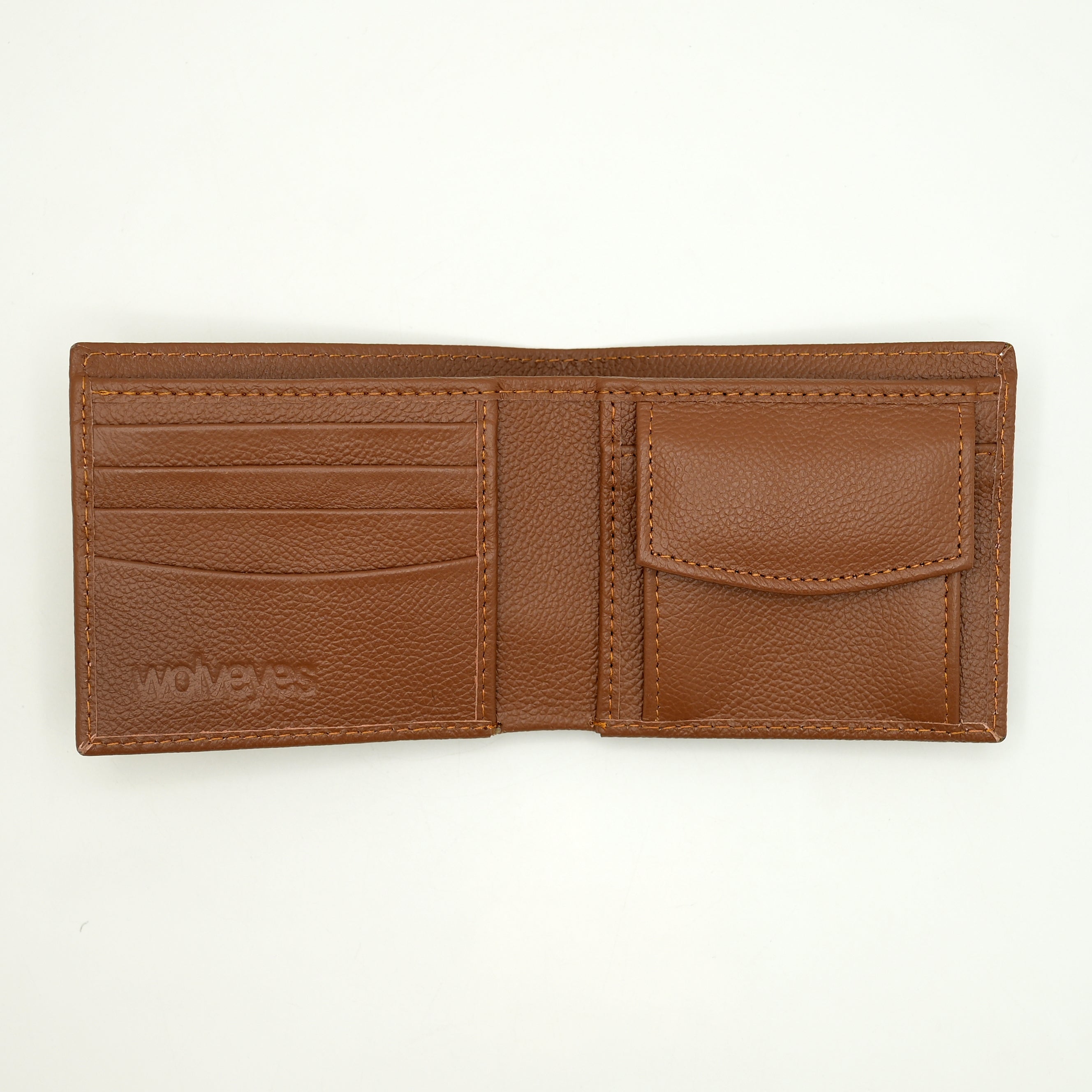 Mild Leather Wallet With Coin Pocket