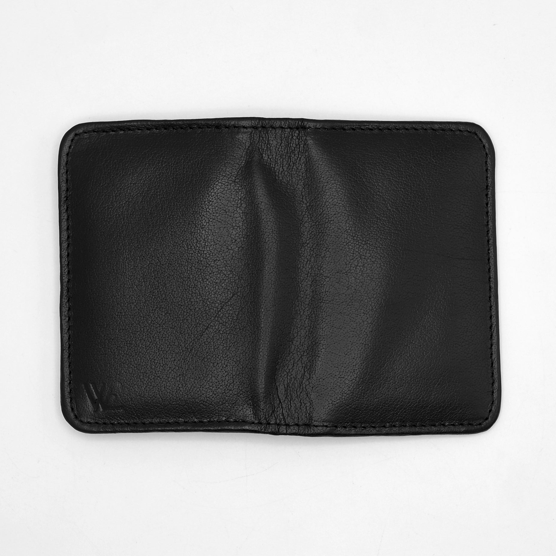 Natural Leather Card holder With Cash CHS01