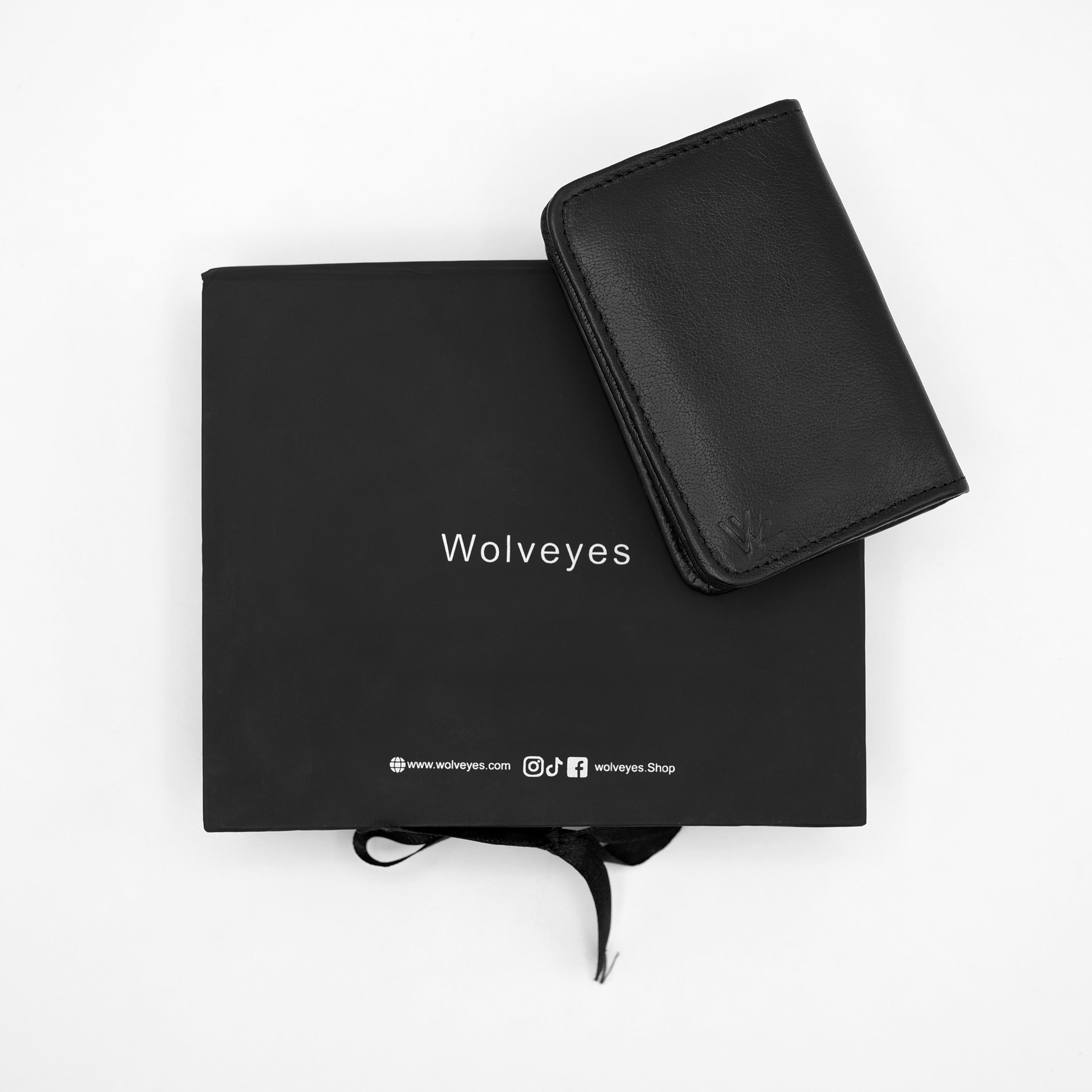 Natural Leather Card holder With Cash CHS01