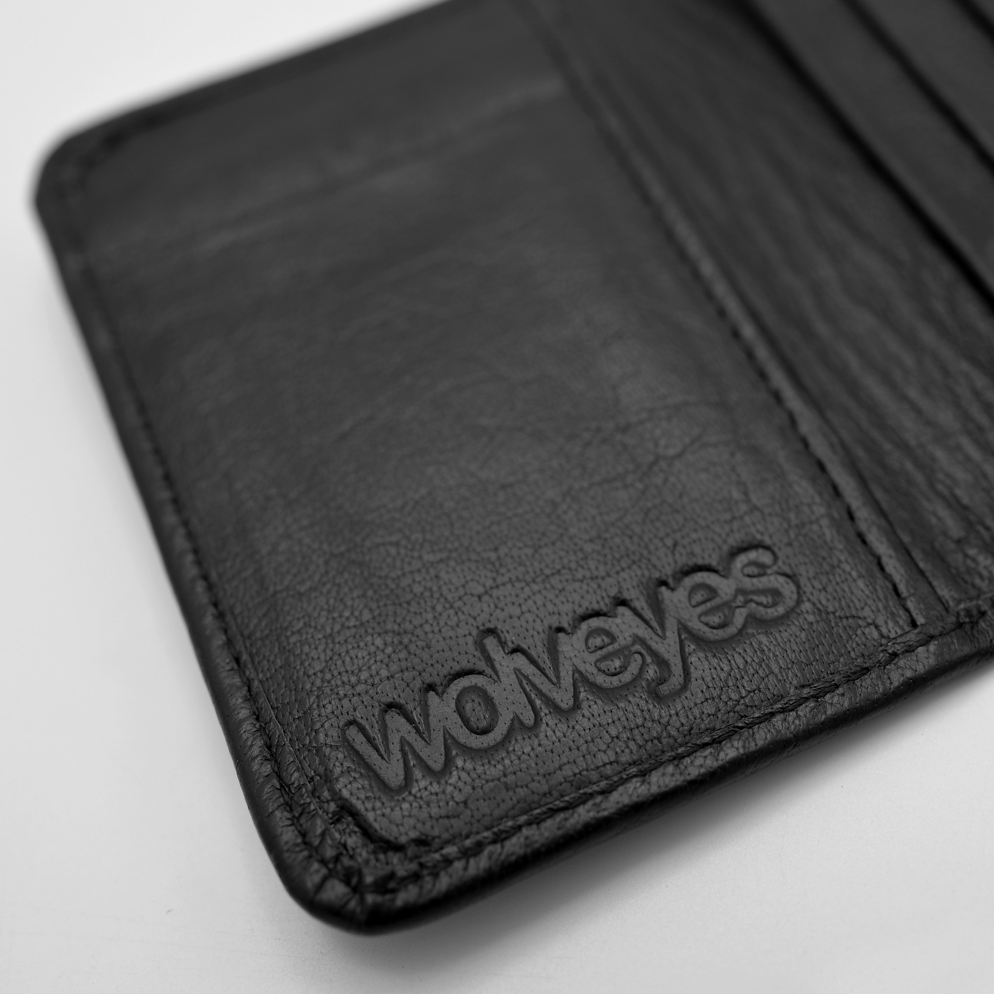 Natural Leather Card holder With Cash CHS01